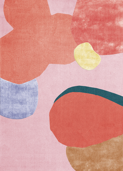 POPPY KALAS WOOL RUG - FLOWER FIELD