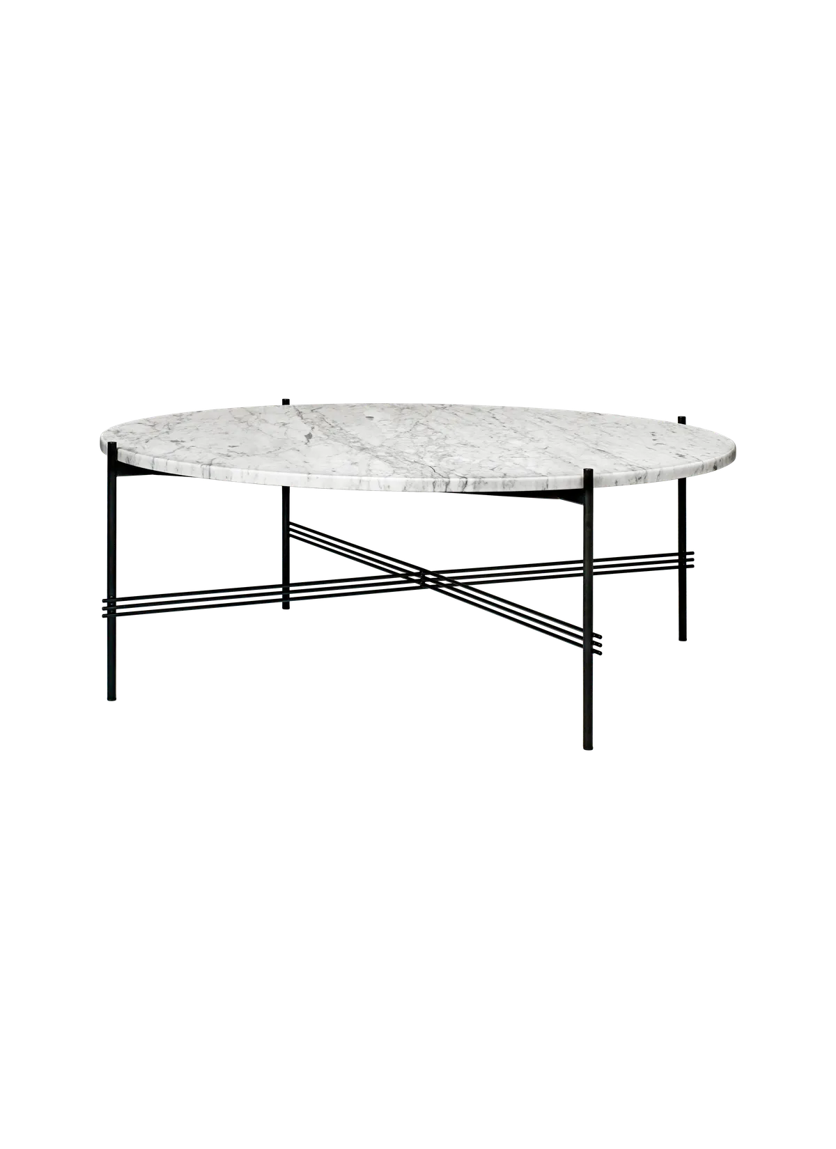 TS COFFEE TABLE White Carrara Marble | GUBI