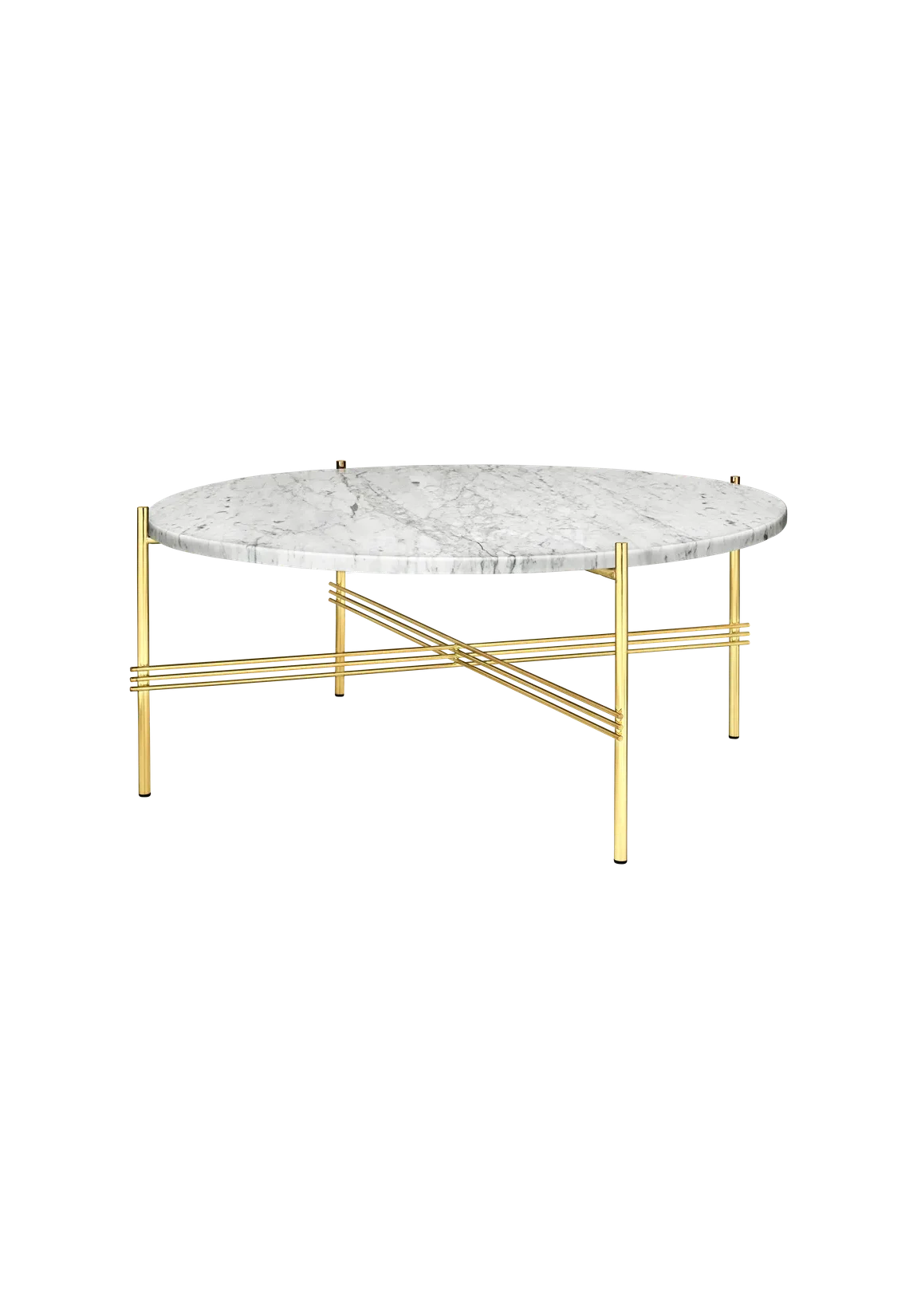TS COFFEE TABLE White Carrara Marble | GUBI