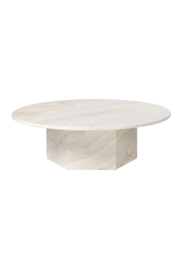 EPIC COFFEE TABLE Neutral White| GUBI