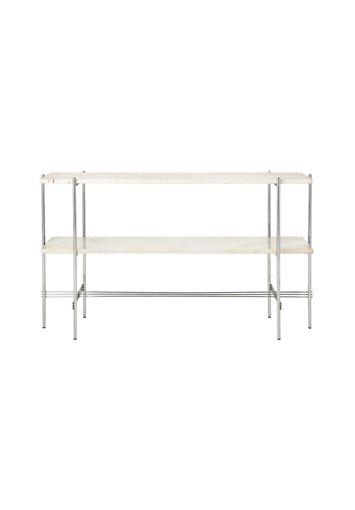 TS CONSOLE Neutral White Travertine | GUBI
