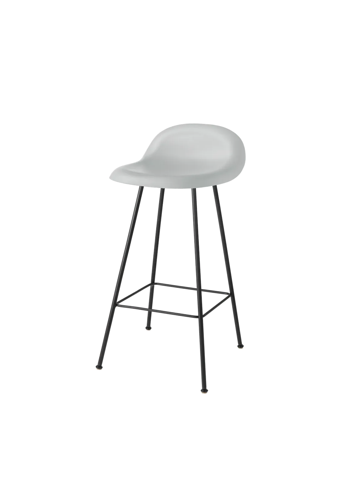 3D COUNTER STOOL Lunar Grey | GUBI