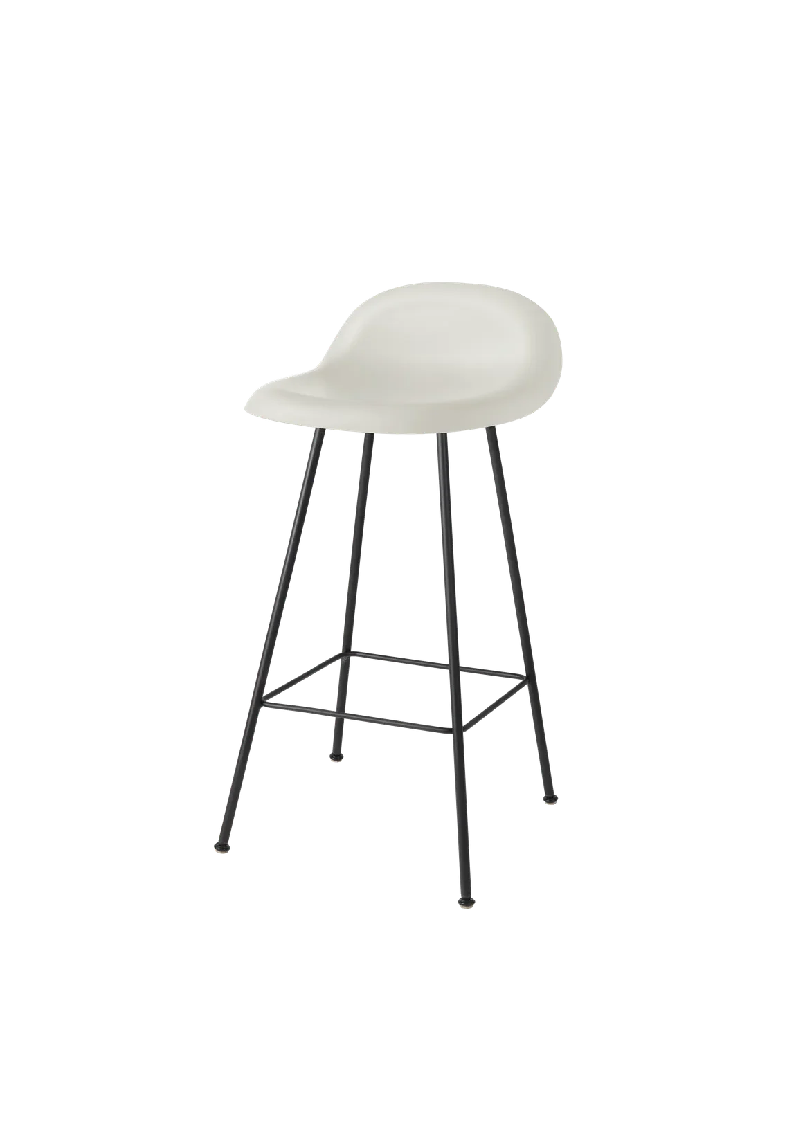 3D COUNTER STOOL Alabaster White | GUBI