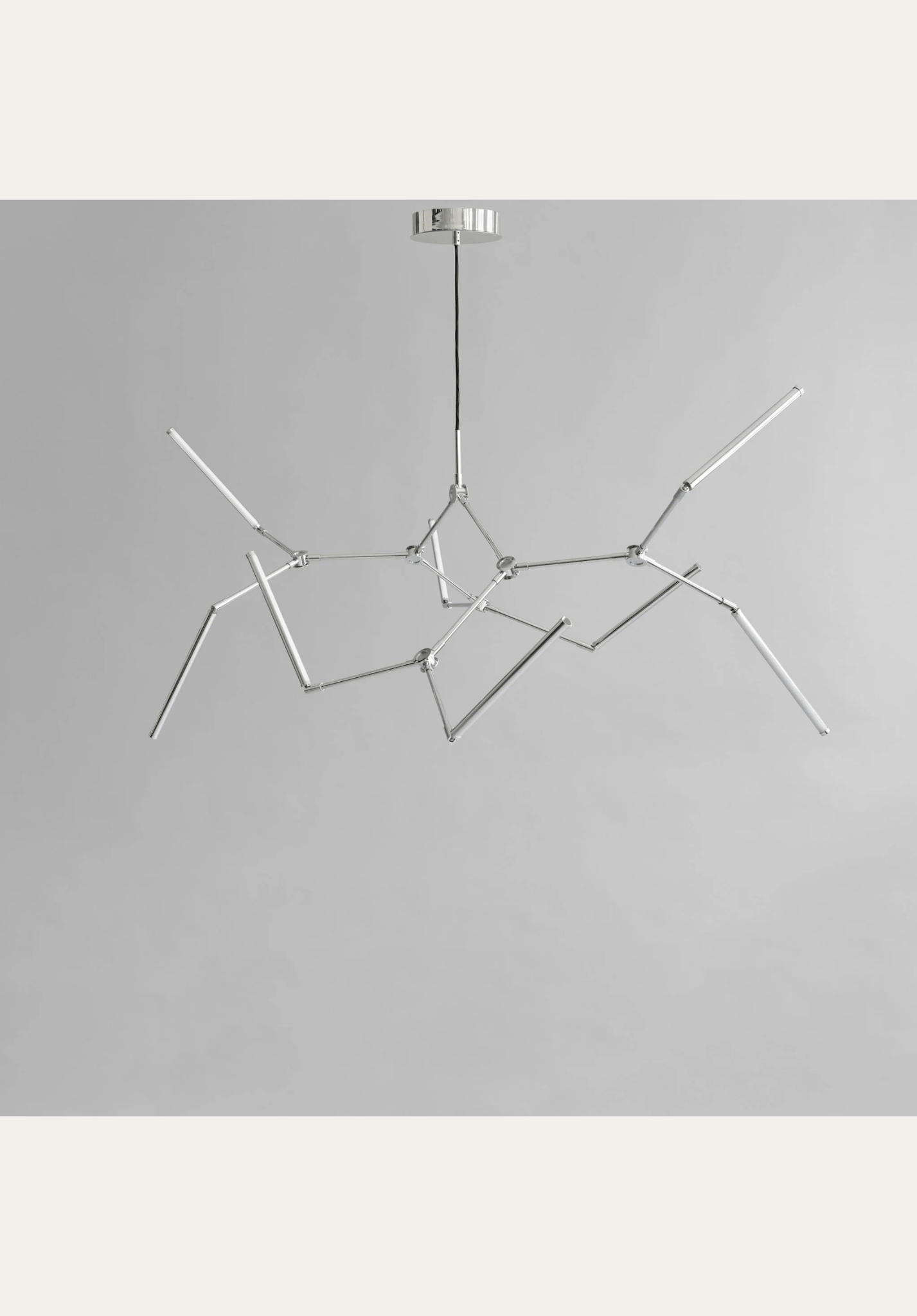 101 CPH Stick Chandelier - Chrome