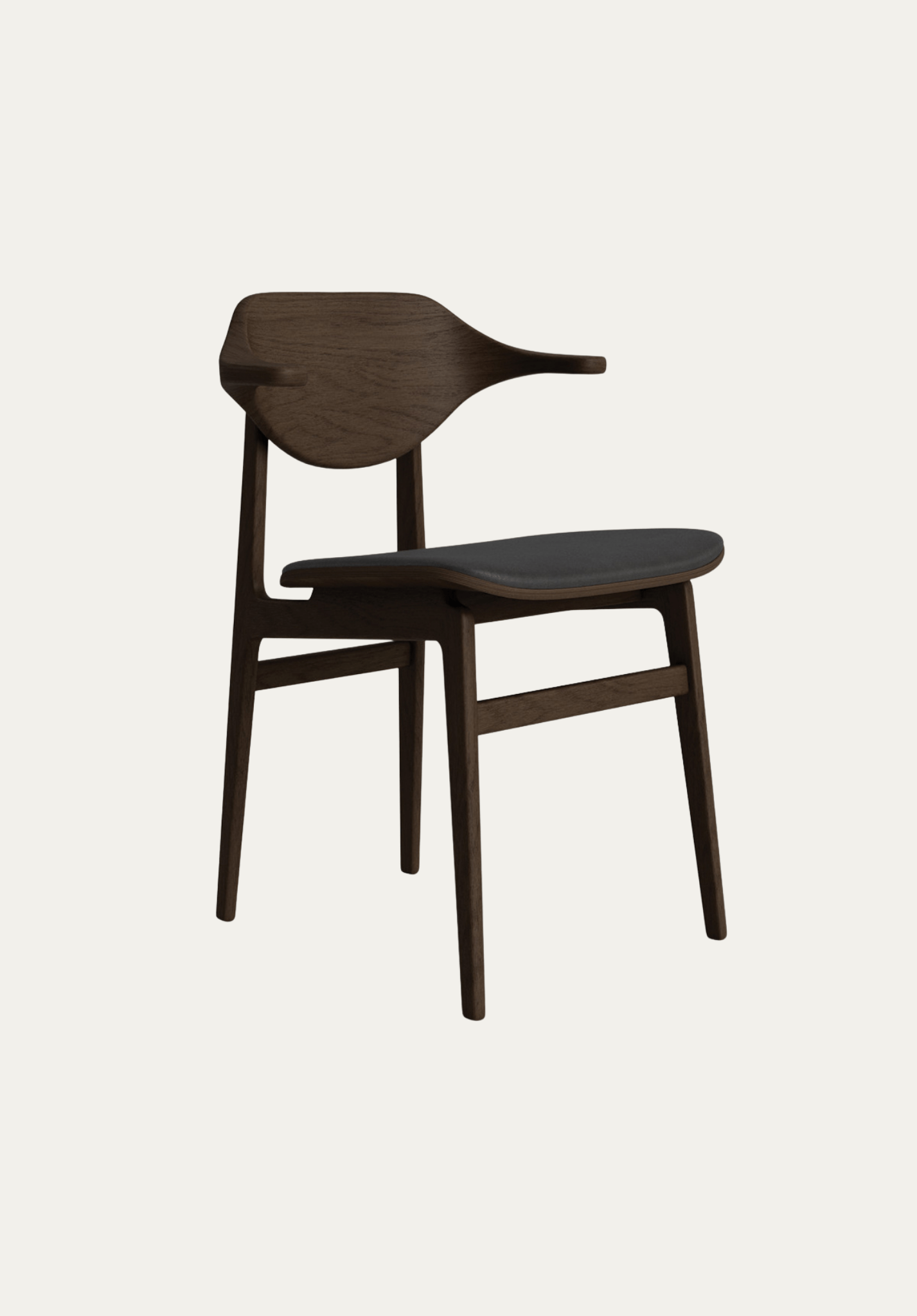 Bufala Chair with Anthracite Leather | NORR11