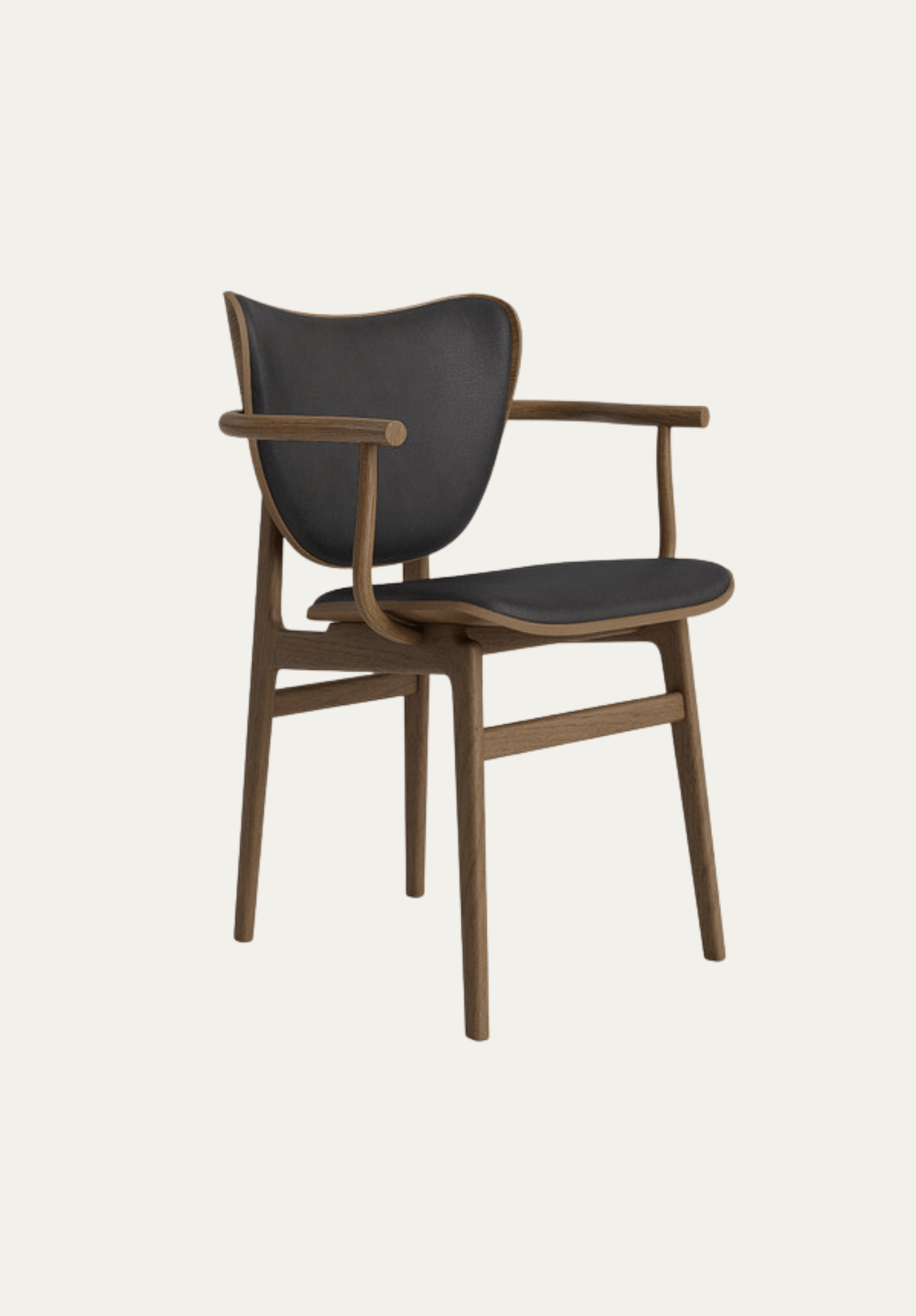 Elephant Armchair Dunes Anthrazite Leather | NORR11