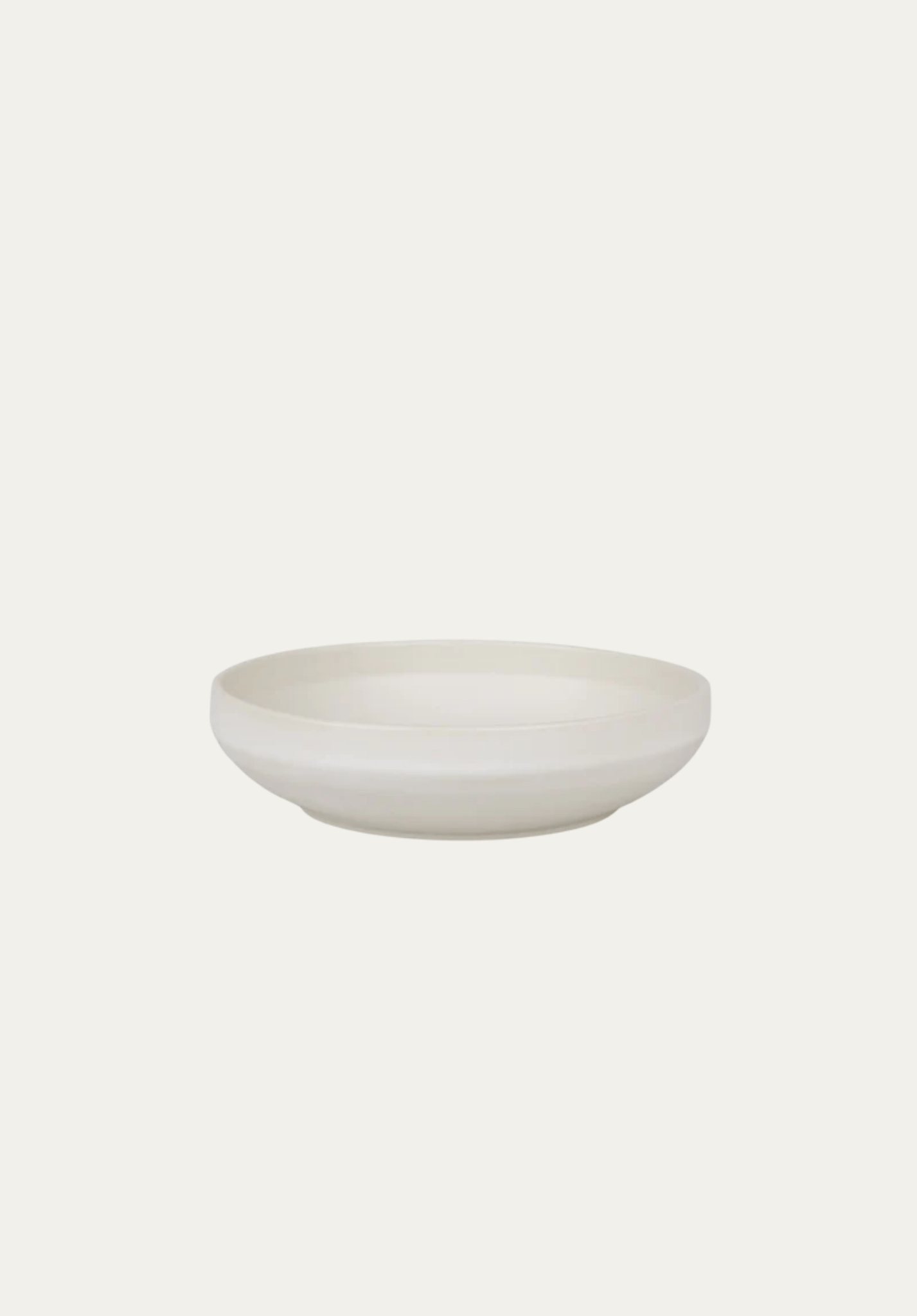 Otto Ceramic Shallow Bowl | Natural | Medium | FRAMA