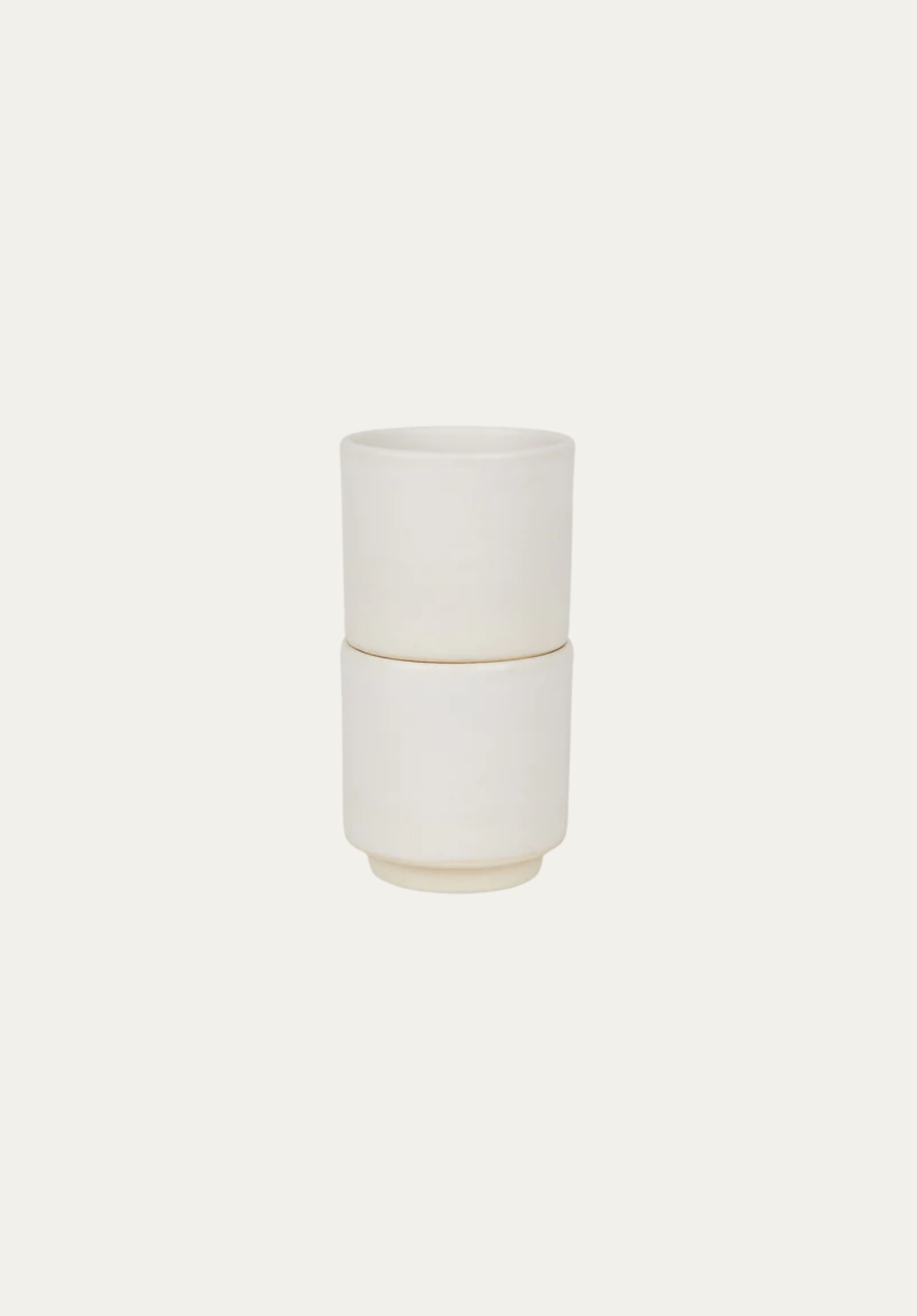 Otto Ceramic Cup set of two | Natural | Frama