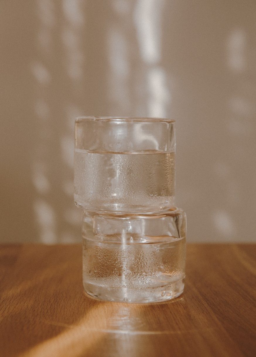 0405 Glass set of four | Clear Wide  | Frama