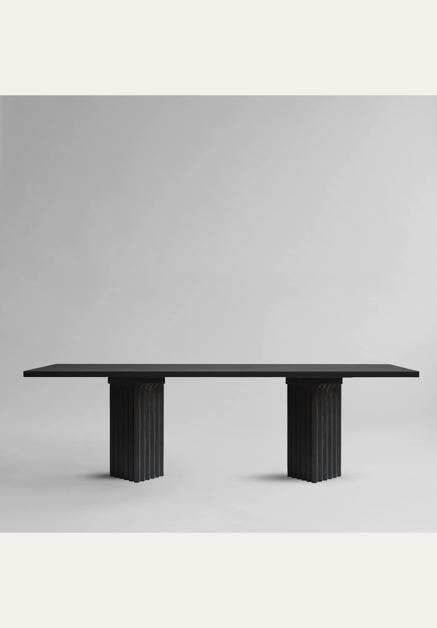 Arc Dining Table, L250 - Coffee Black Oak | 101 CPH