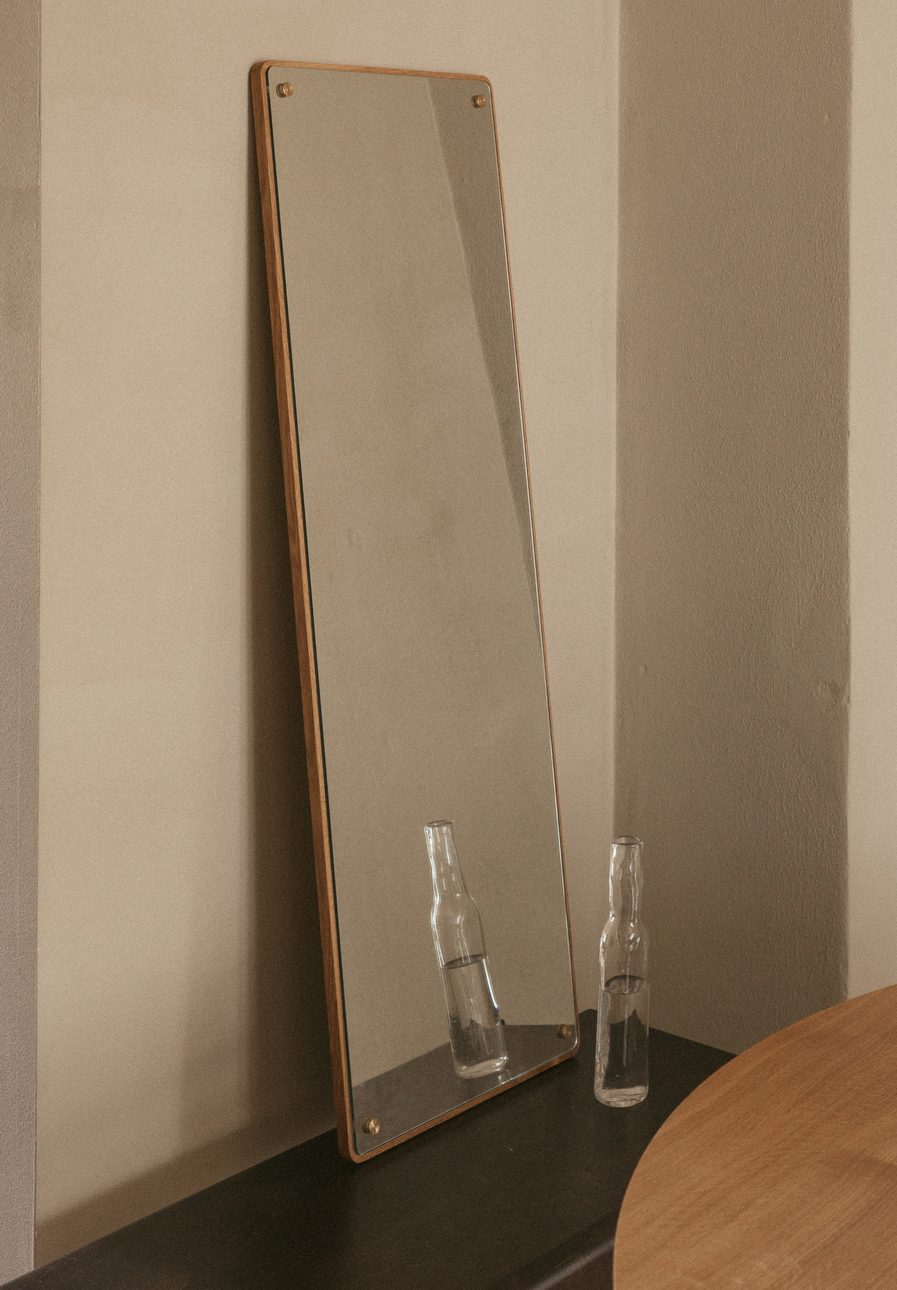 RM-1 Rectangular Mirror | Natural Oak | Large | FRAMA
