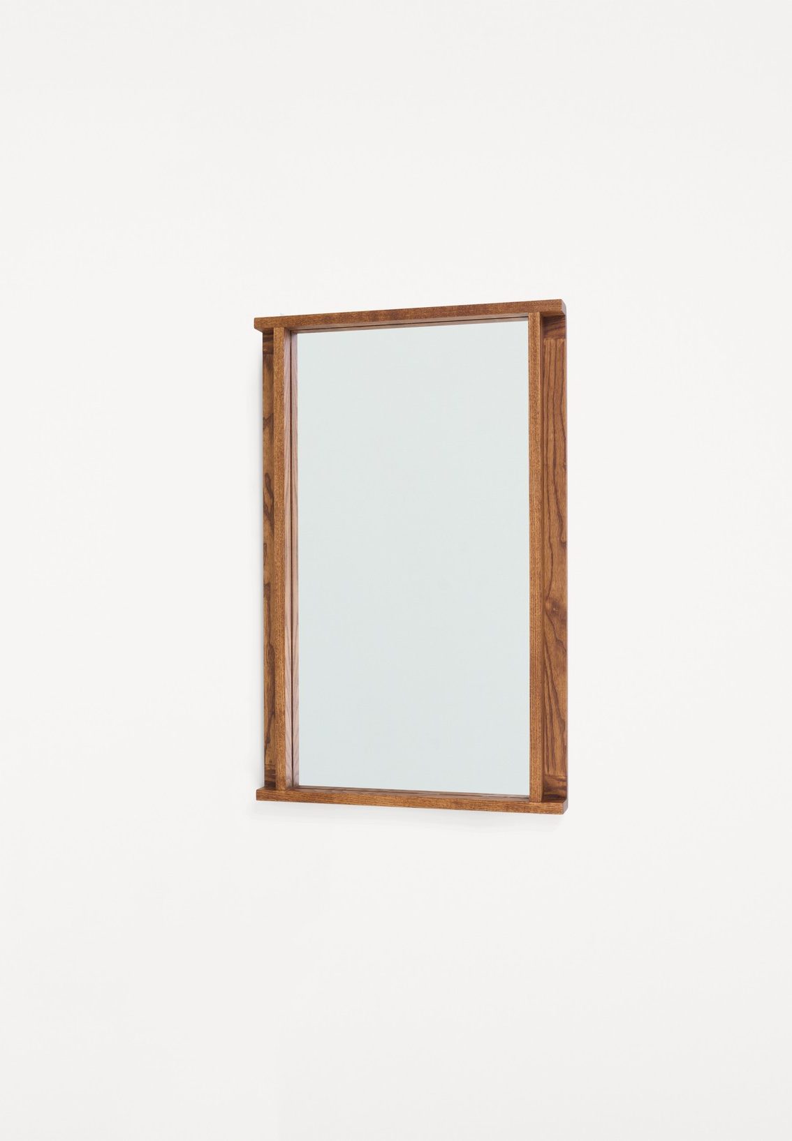 Symmetry Mirror | Honey Ash Wood | Small | FRAMA