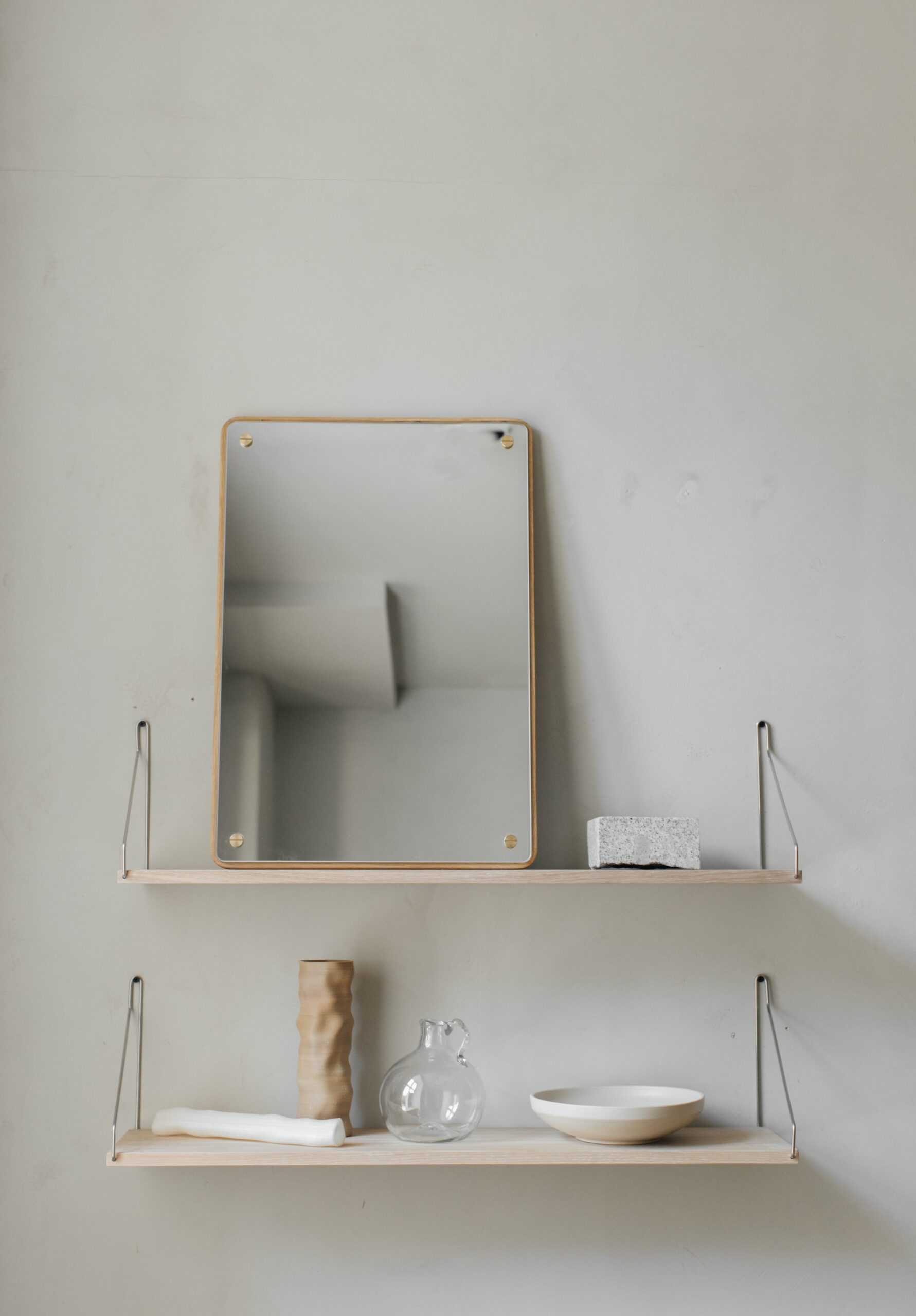 RM-1 Rectangular Mirror | Natural Oak | Small | FRAMA