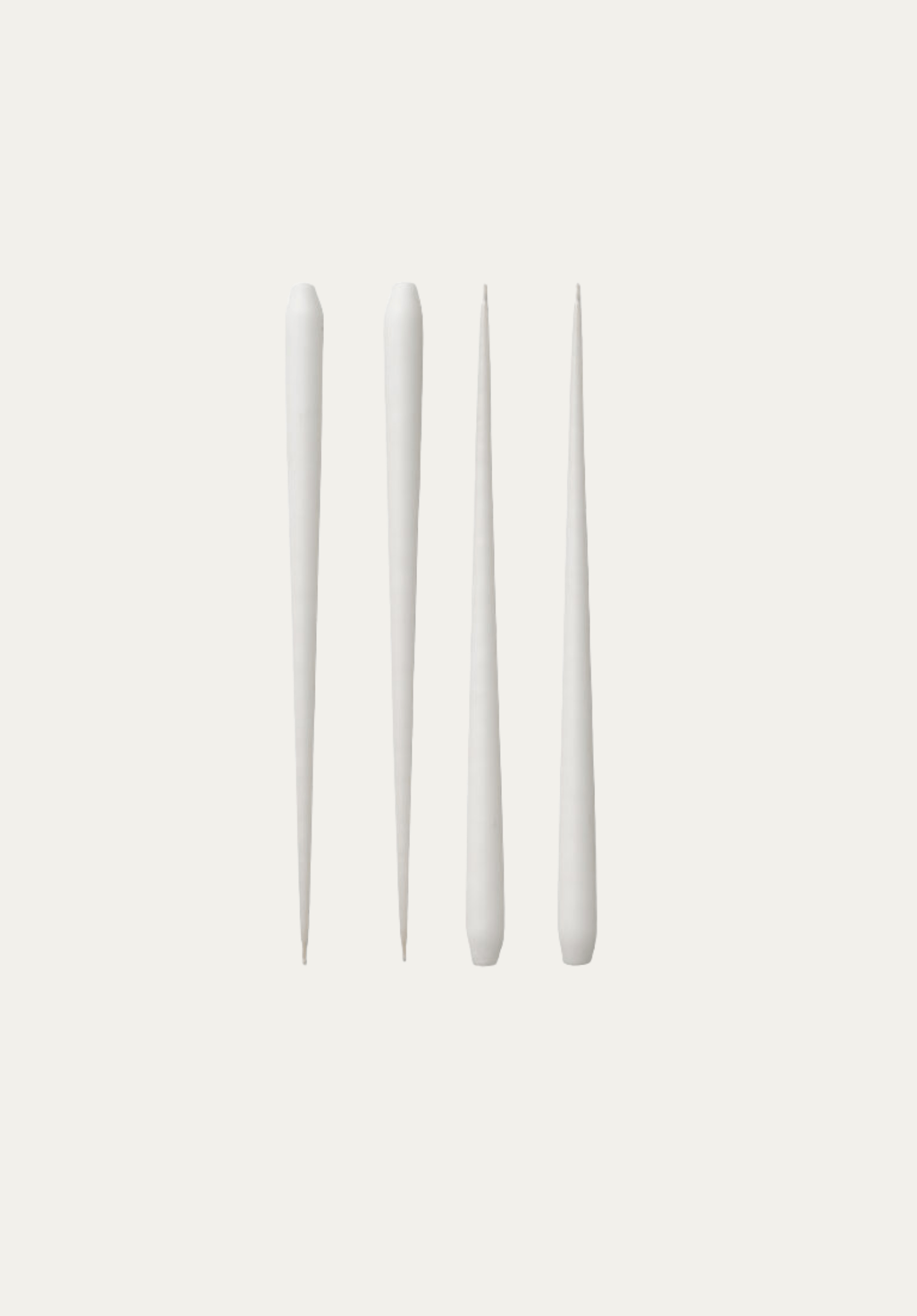 STOFF Nagel large taper candles by ester & erik (box w/4 pcs)