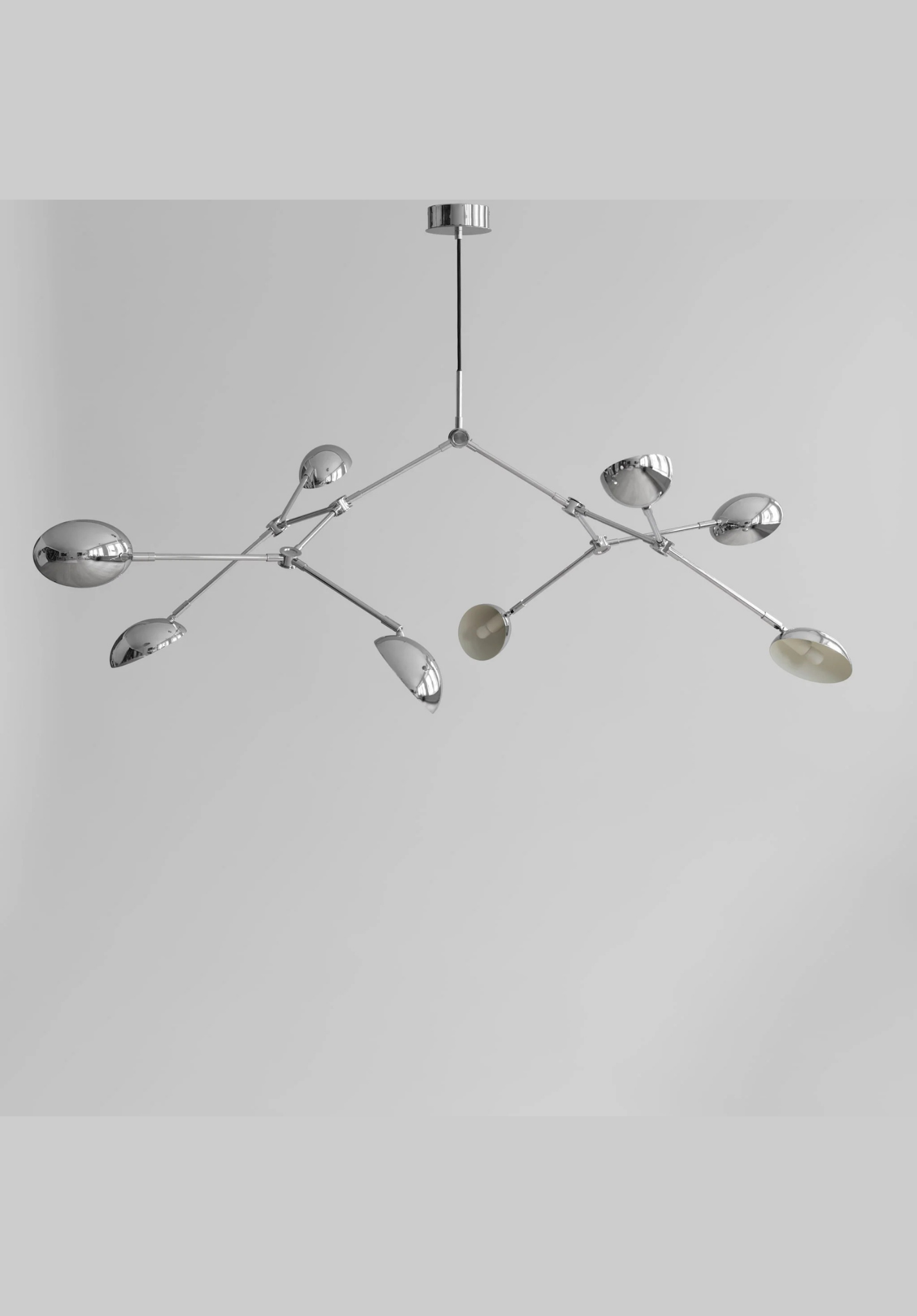 Drop Chandelier - Chrome (5m) | 101 CPH