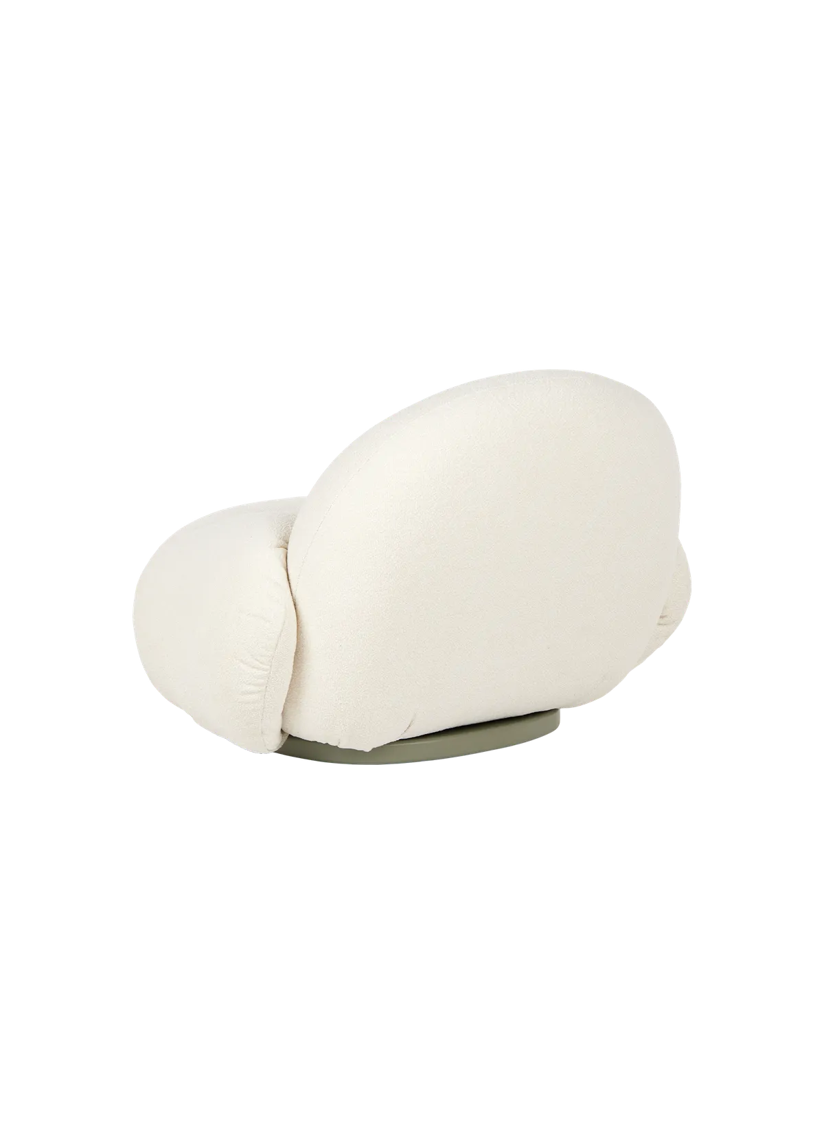 PACHA LOUNGE CHAIR with armrest Swivel Outdoor | GUBI - Image 4