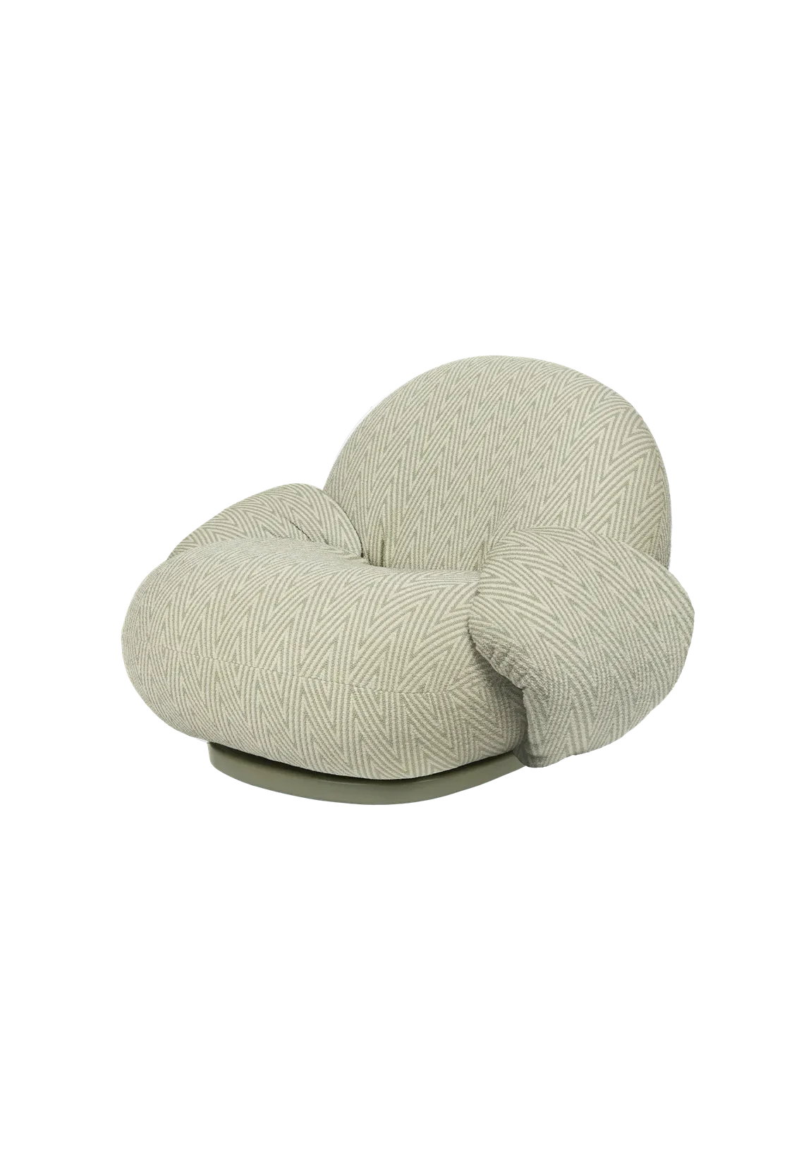 PACHA LOUNGE CHAIR with armrest swivel Outdoor | GUBI