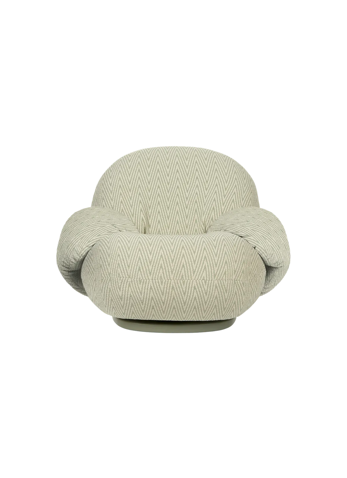 PACHA LOUNGE CHAIR with armrest swivel Outdoor | GUBI - Image 2