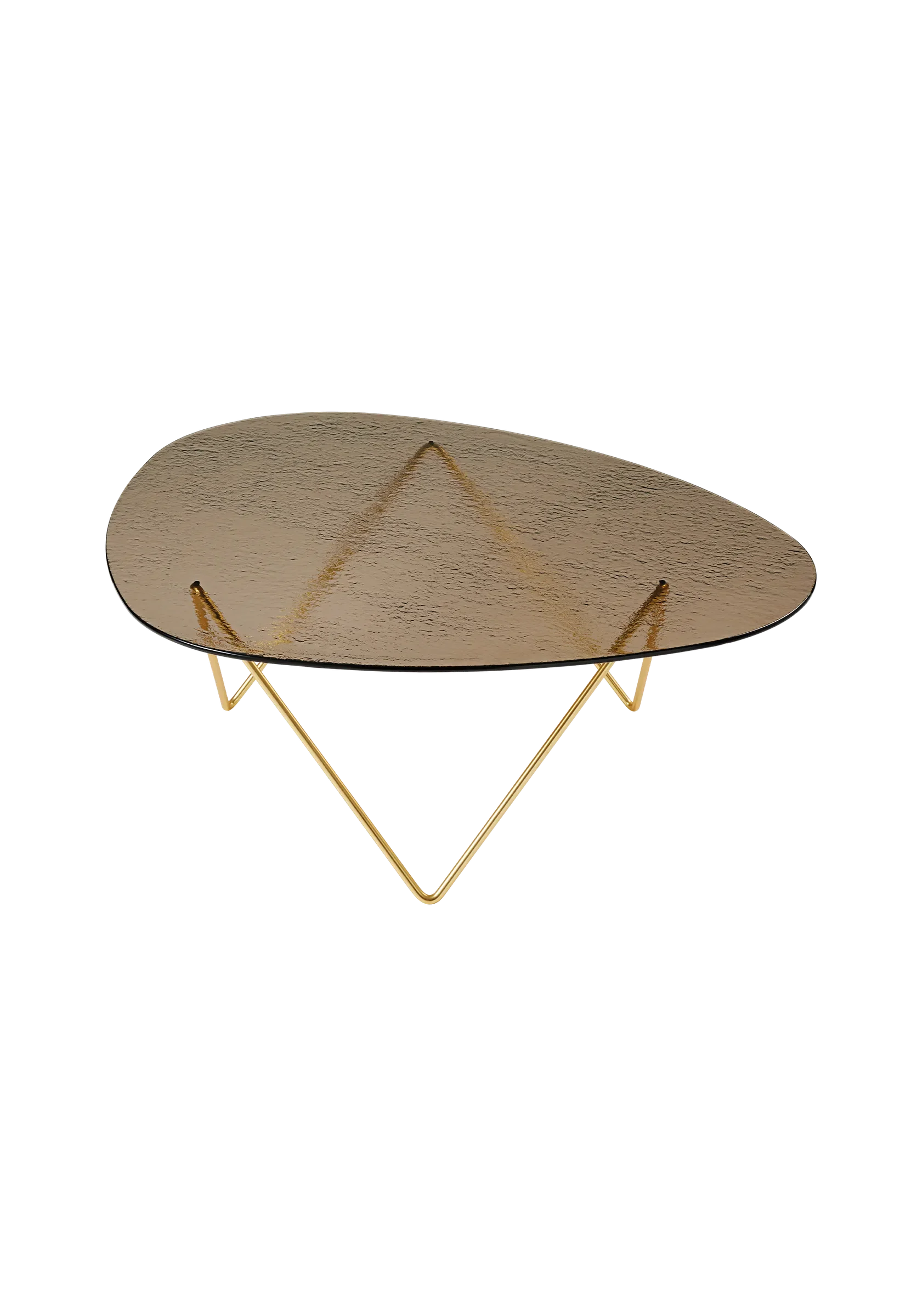 PEDRERA COFFEE TABLE with structured Glass | GUBI