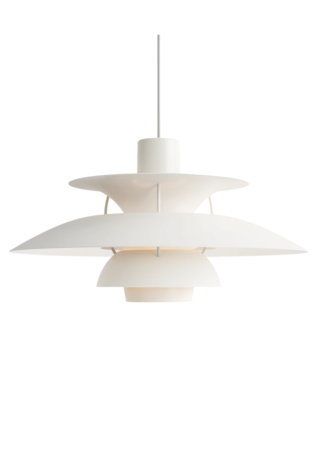 PH 5 Pendant Monochrome White | Louis Poulsen