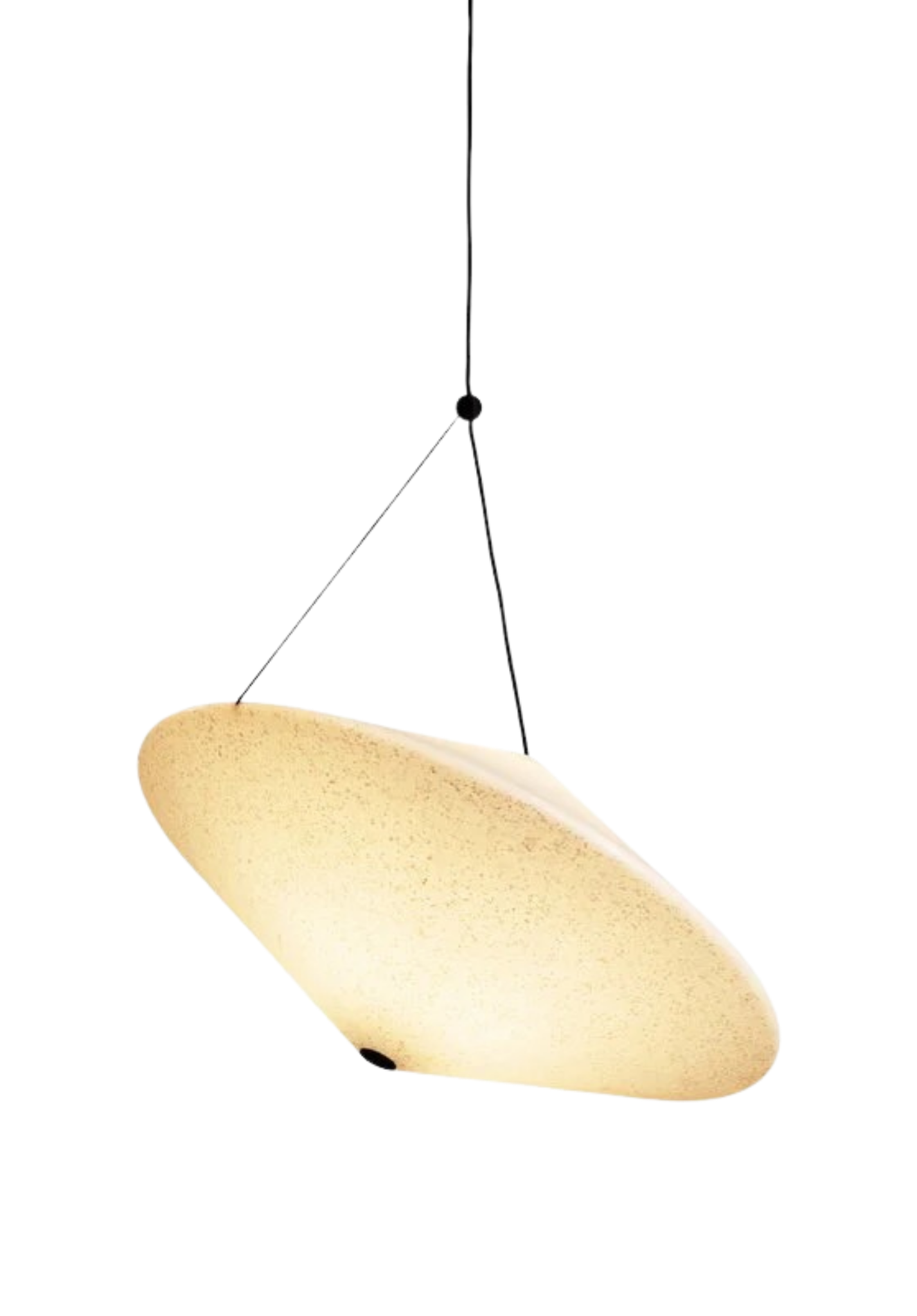 Rificolona pendant, white moon | Miniforms