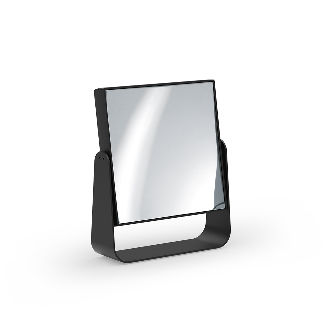 SPT 65 7X Cosmetic mirror, Black matt, Decor Walther