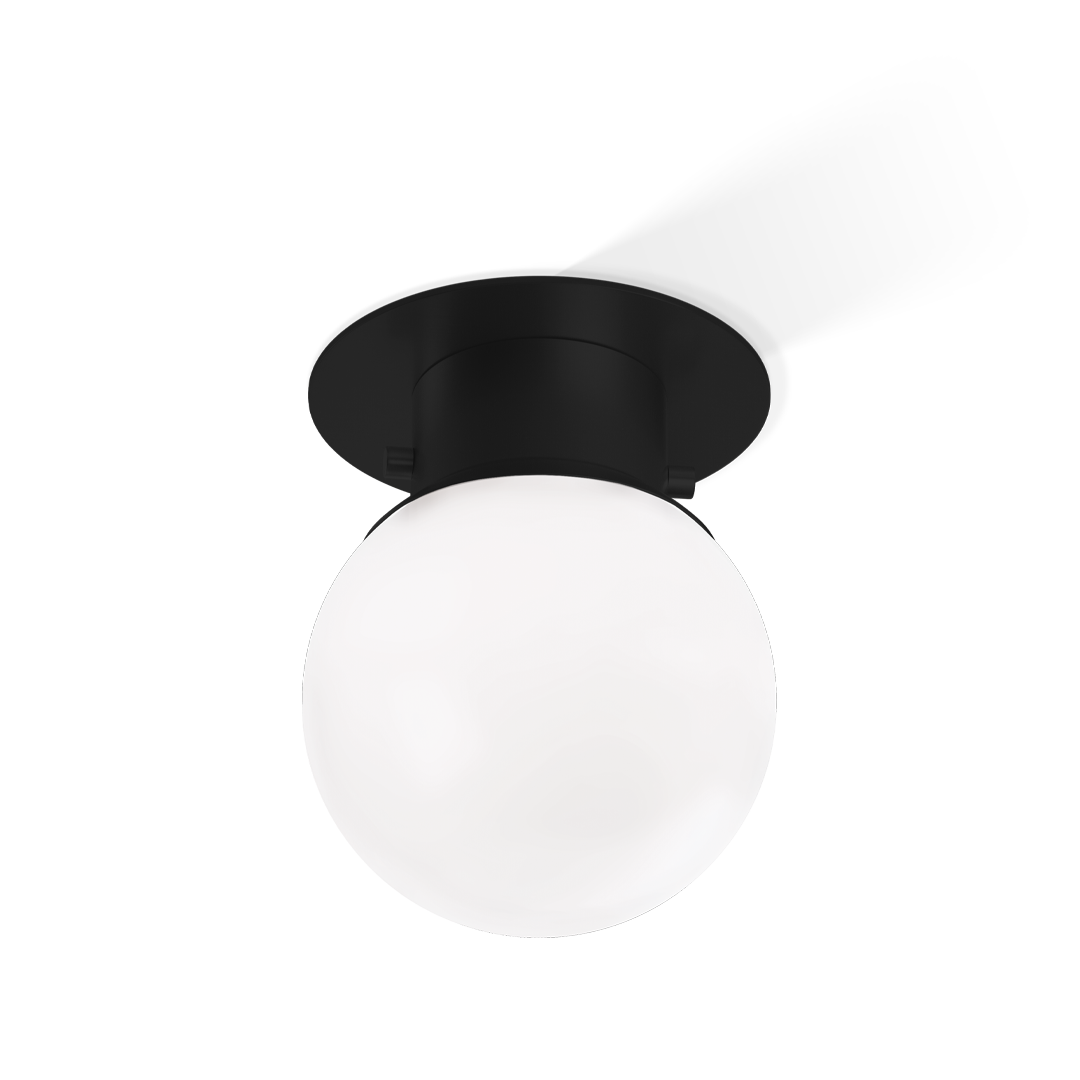 GLOBE 20 Ceiling light, Black matt, Decor Walther