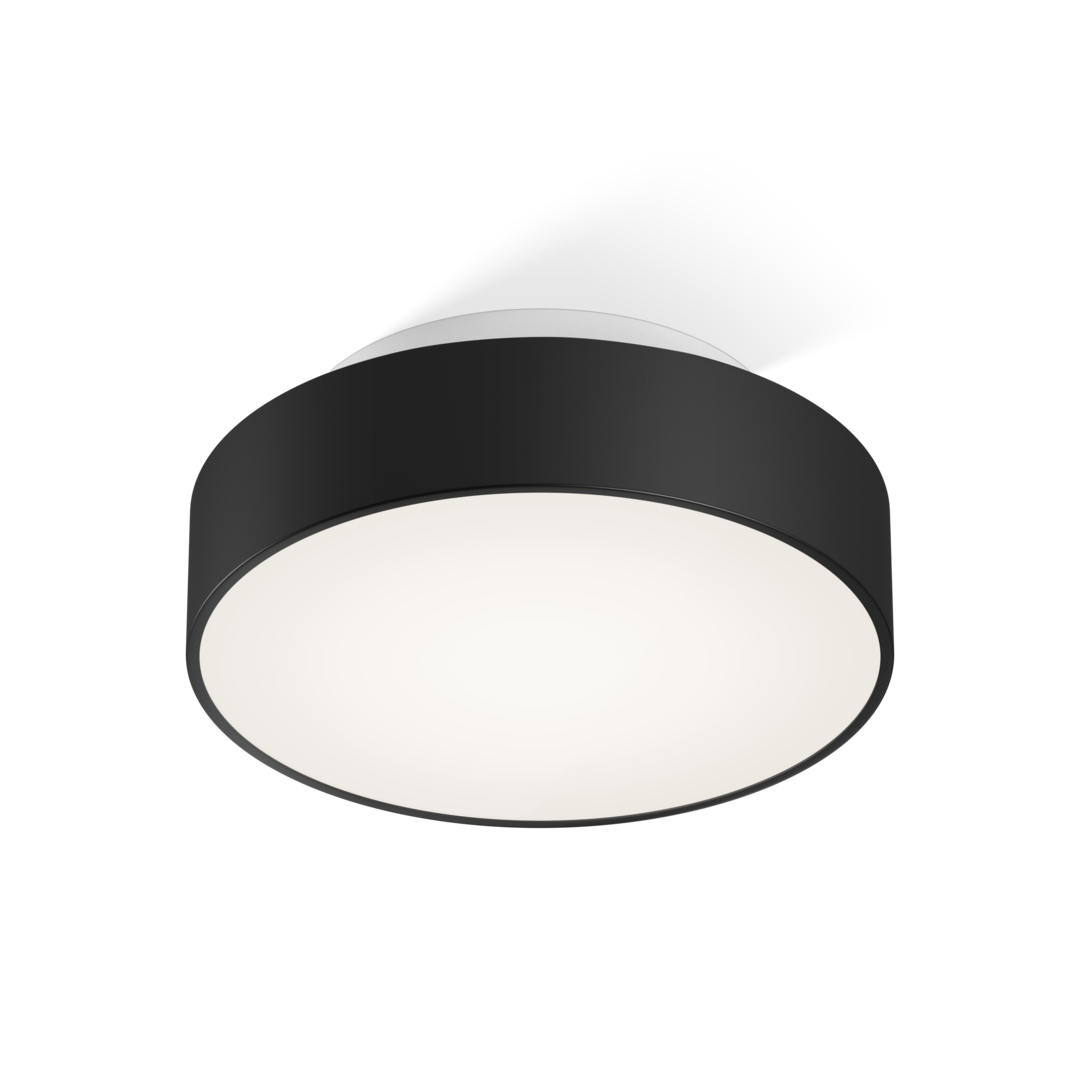 CONECT 26 N LED Ceiling light, black matt, Decor Walther