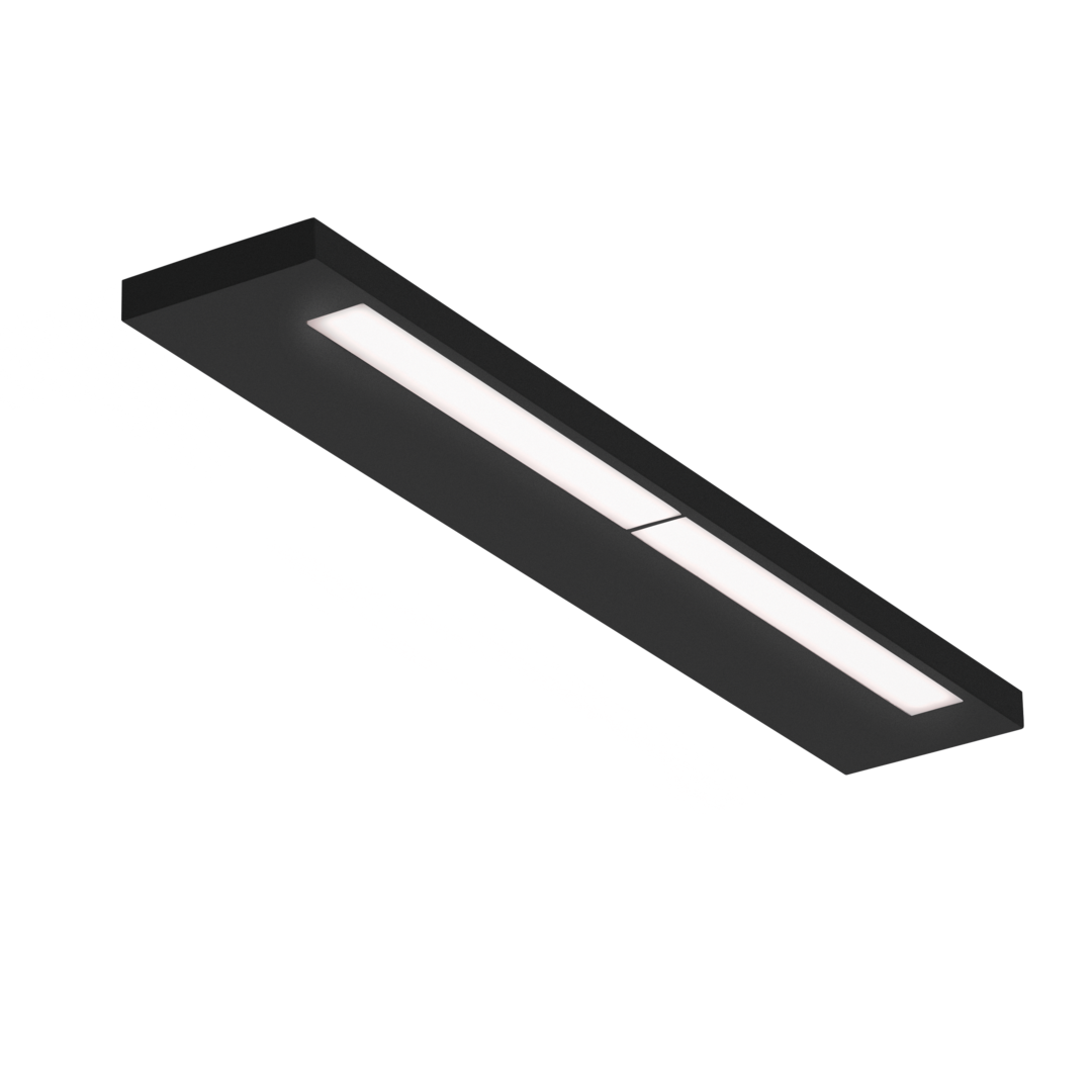 SLIM 60 N LED Wall light, black matt, Decor Walther