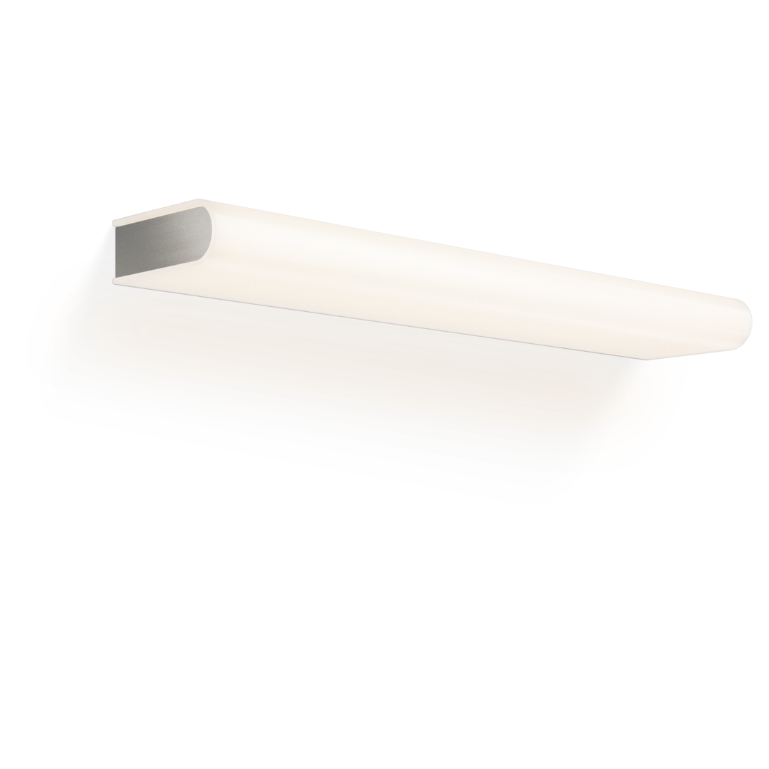 BOOK 60 LED Wall light, nickel satin, Decor Walther