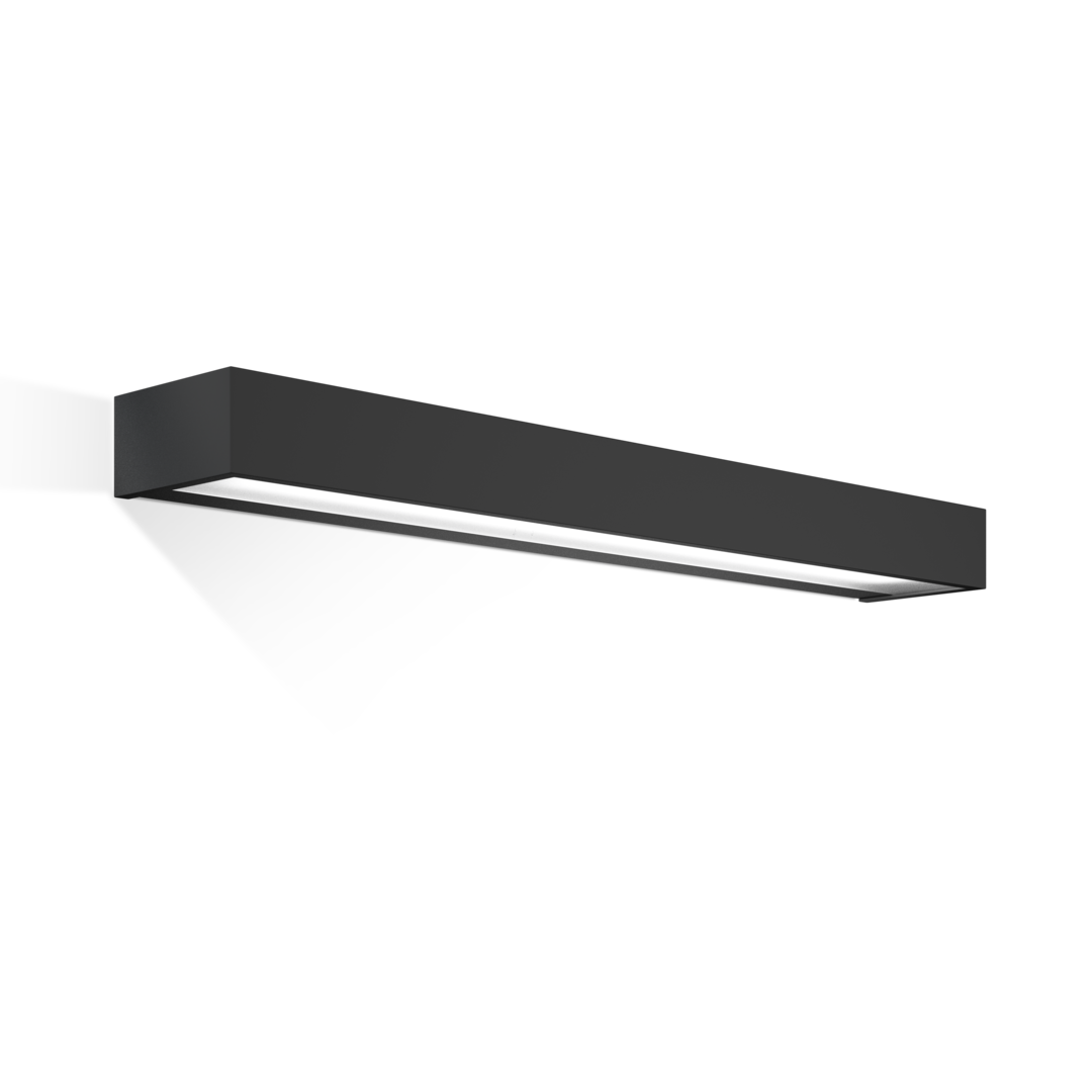 BOX 60 N LED Wall light, black matt, Decor Walther
