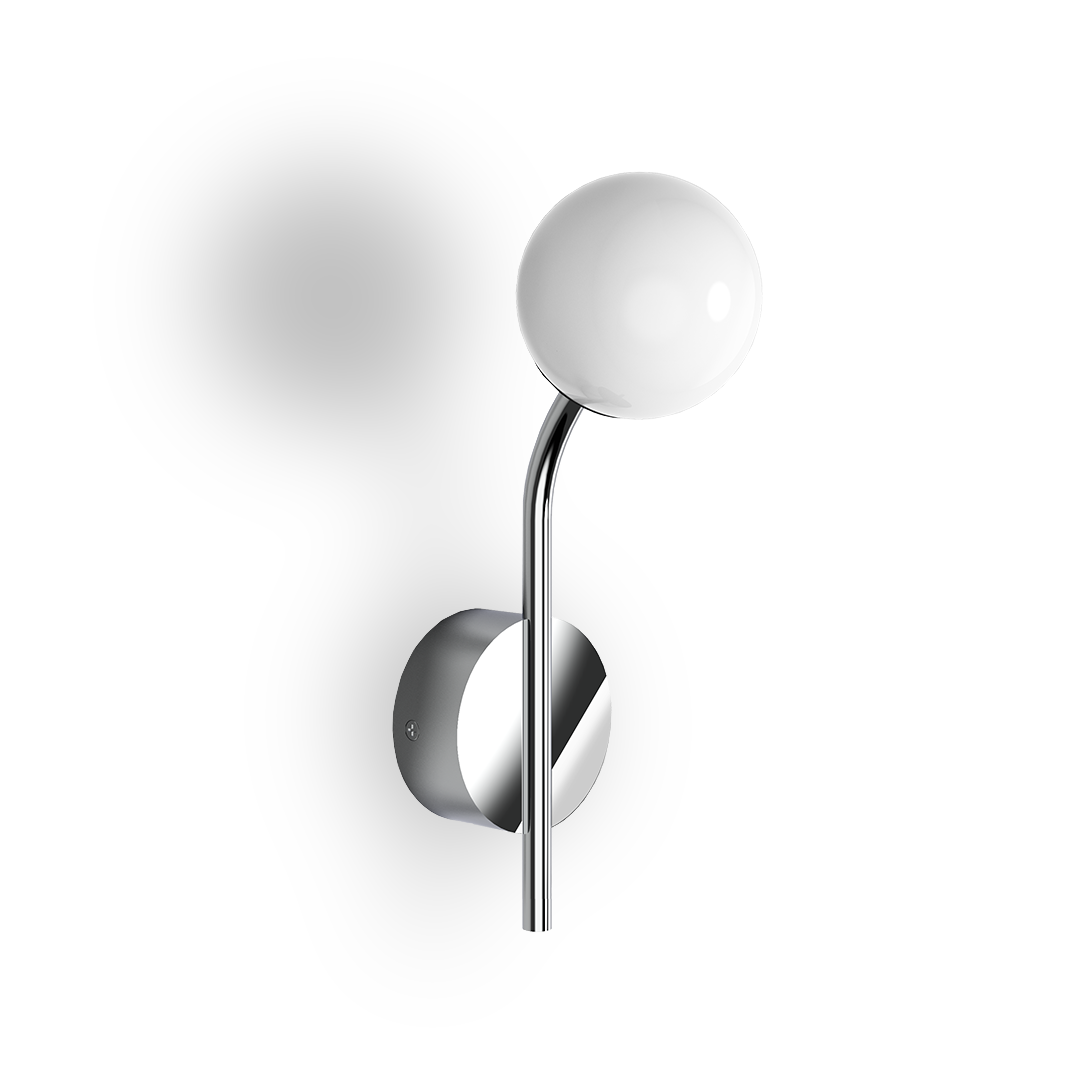 PEP ONE Wall light, Chrome, Decor Walther
