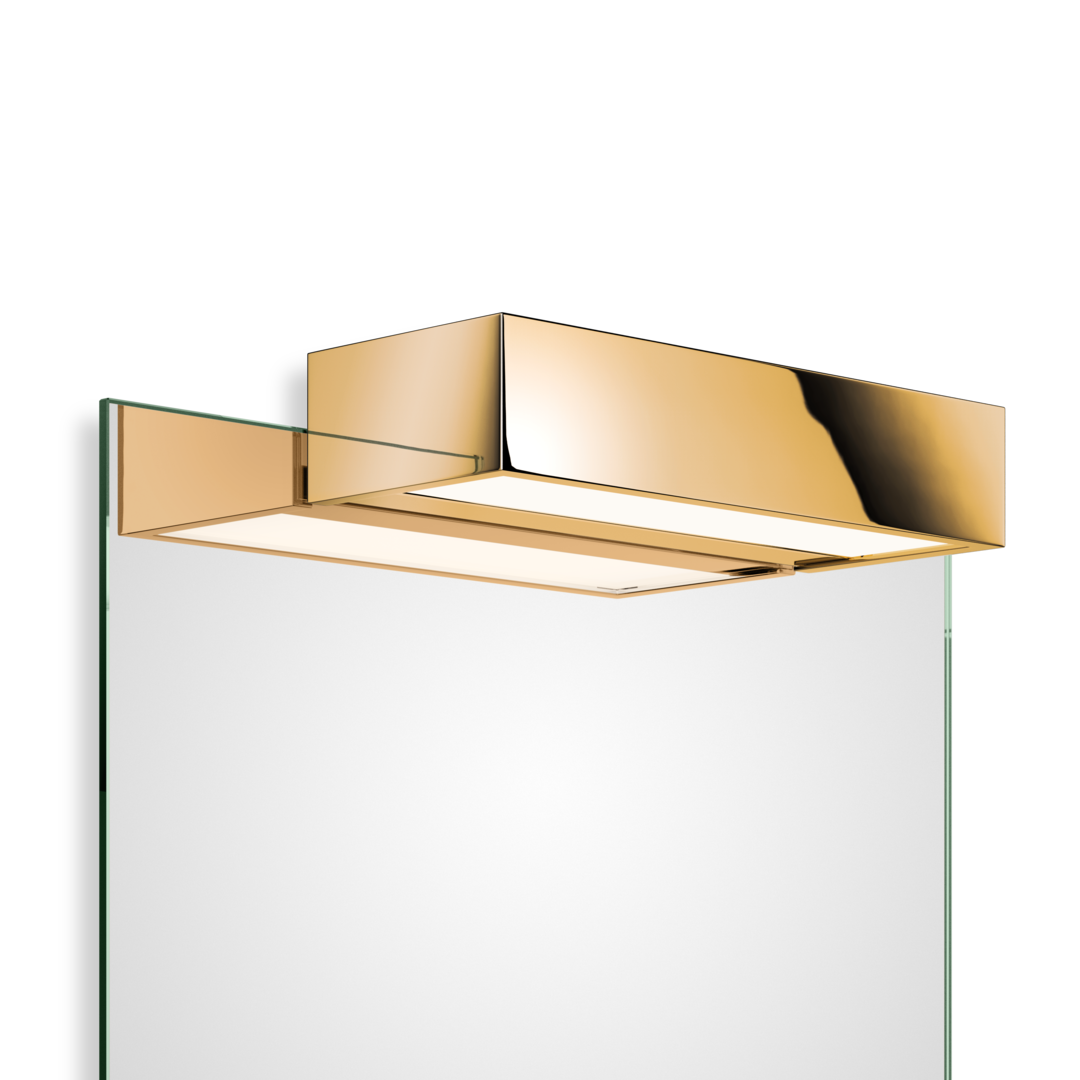 BOX 1-25 N LED Clip-on light for mirror, Gold , Decor Walther