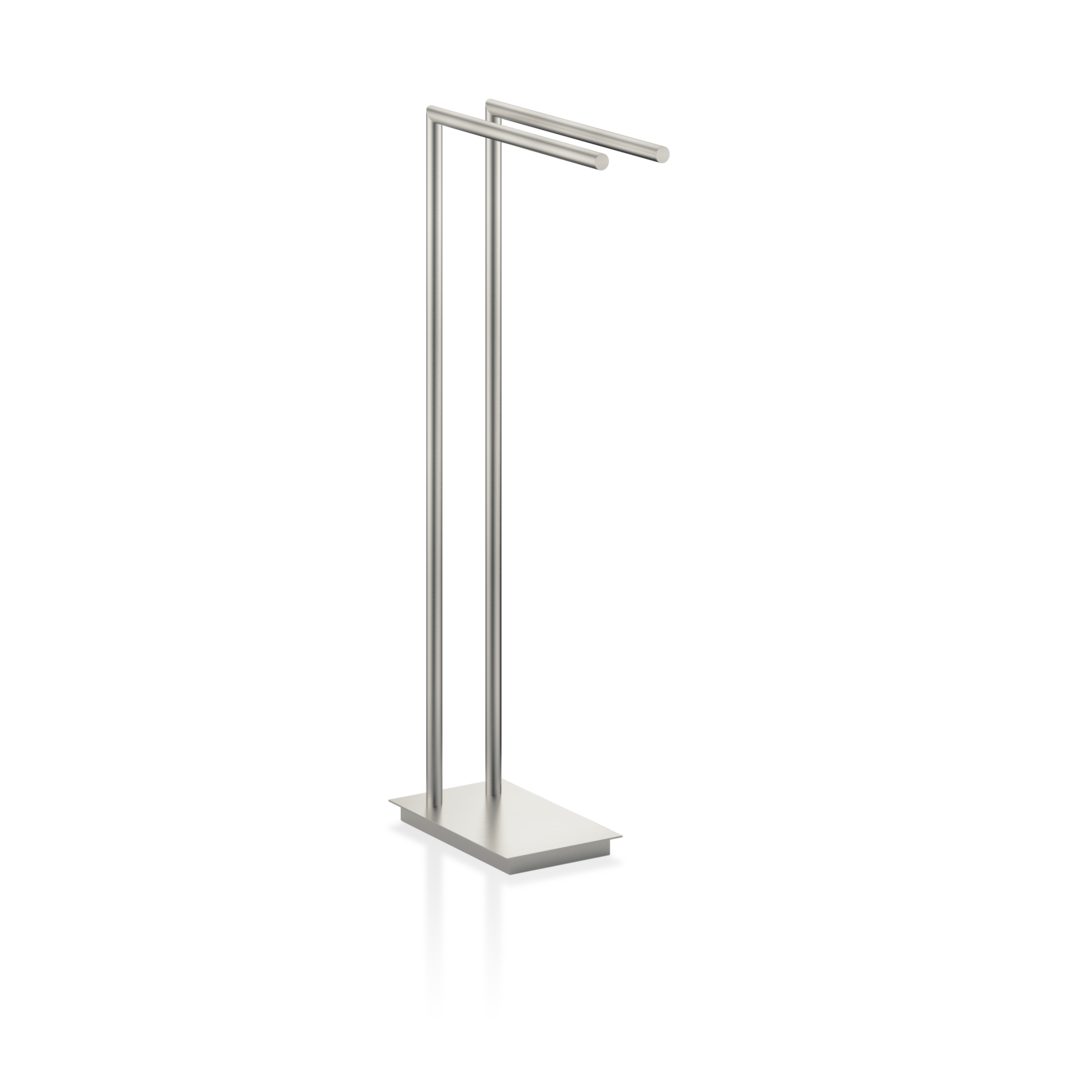 STRAIGHT 2 Towel stand, nickel satin, Decor Walther