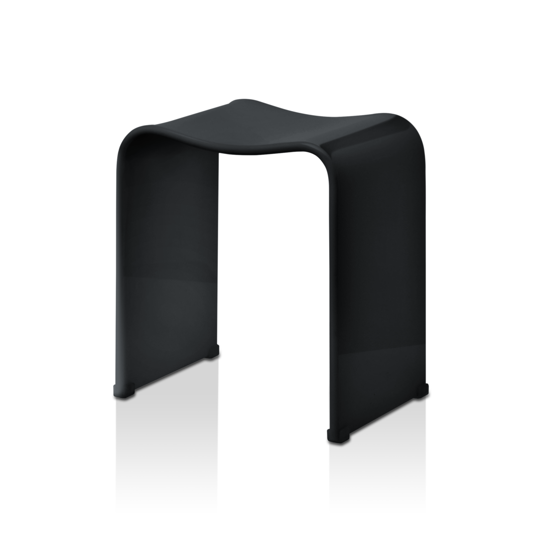 DW 80 Stool, Acrylic black, Decor Walther