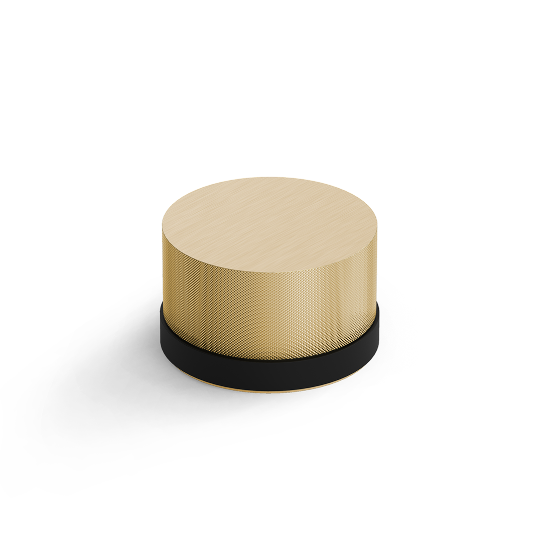 CLUB DOORMAN L doorstop 2 kg, Brass matt, Decor Walther