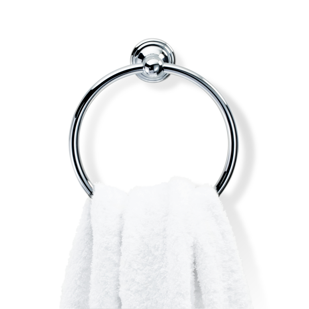 CL HTR CLASSIC Towel ring, chrome , Decor Walther