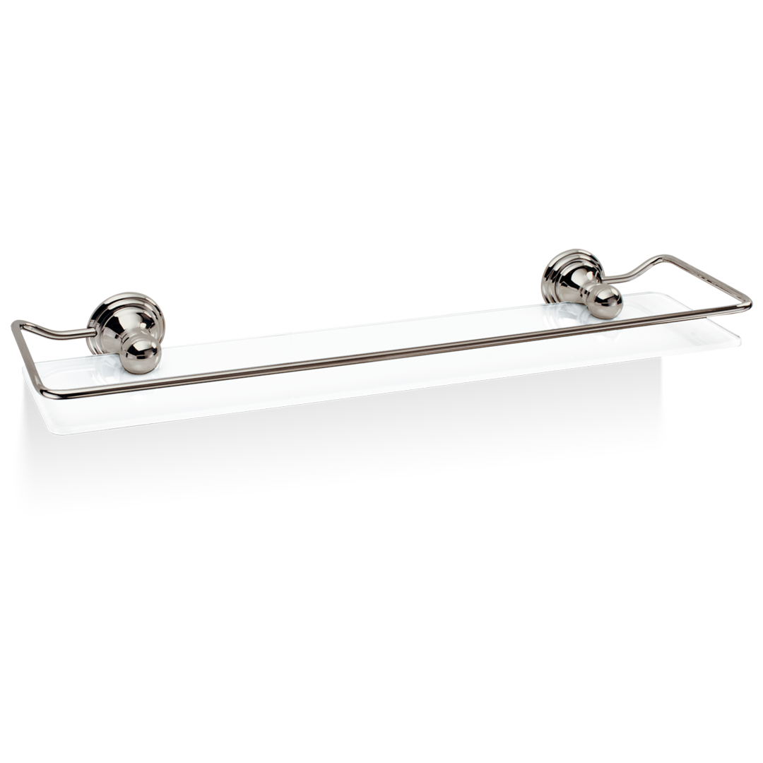 CL GLA R CLASSIC Shelf with reling, Decor Walther