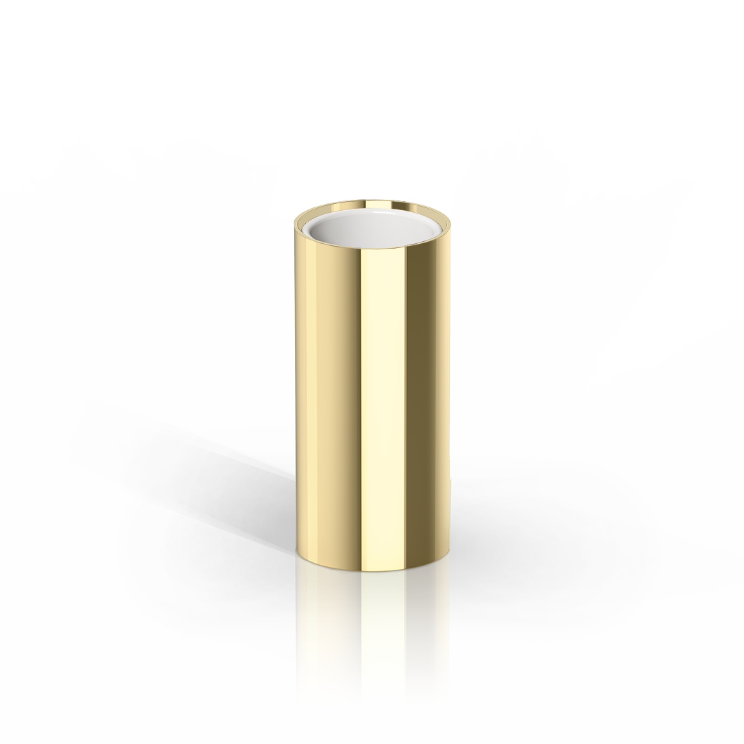 MK SMB Tumbler, Gold / White, Decor Walther