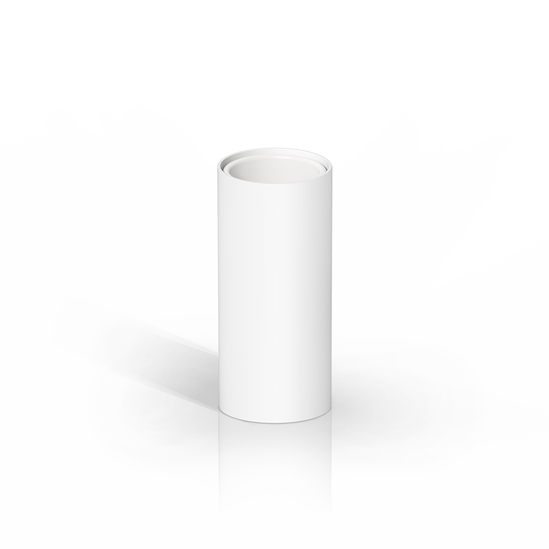 MK SMB Tumbler, White matt/White, Decor Walther