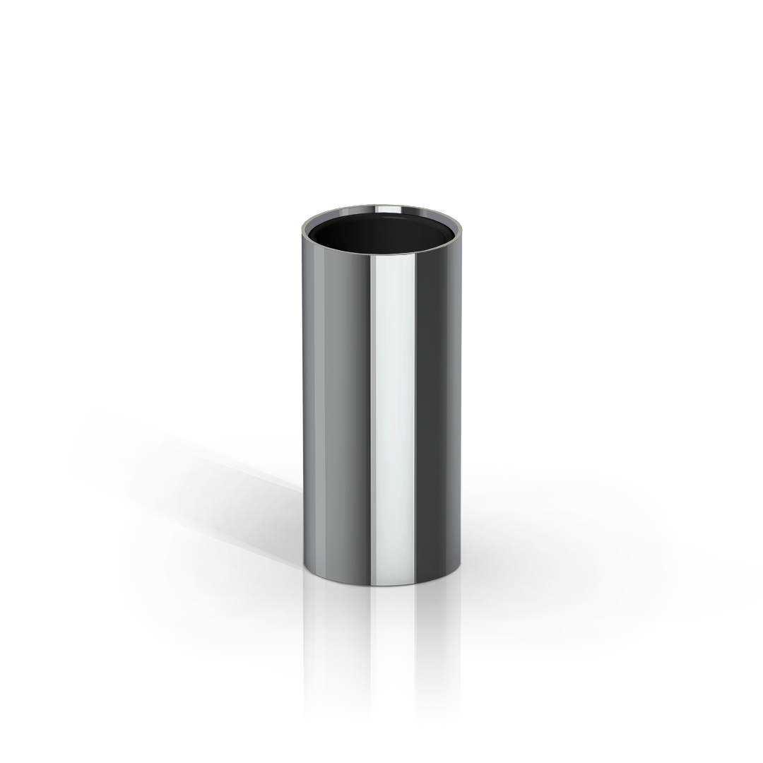 MK SMB Tumbler, Black Chrome PVD/Black, Decor Walther