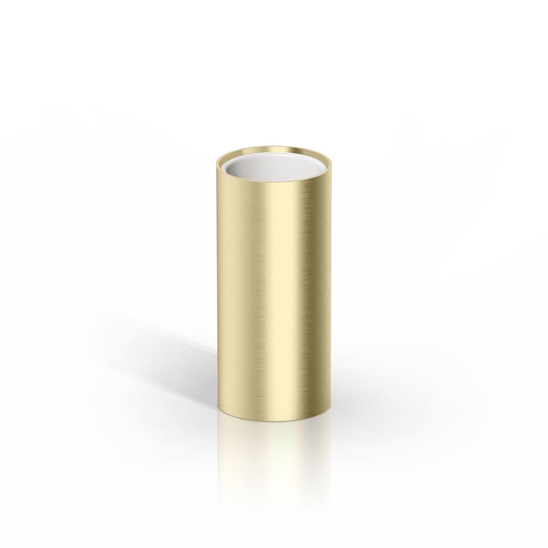 MK SMB Tumbler, Gold matt / White, Decor Walther