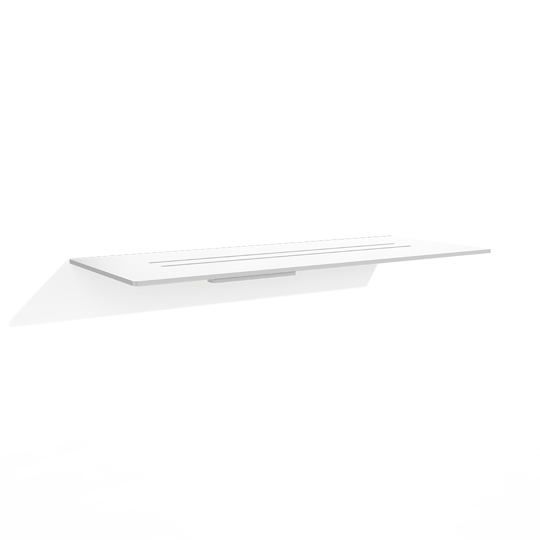 MK DA shower tray, White matt, Decor Walther