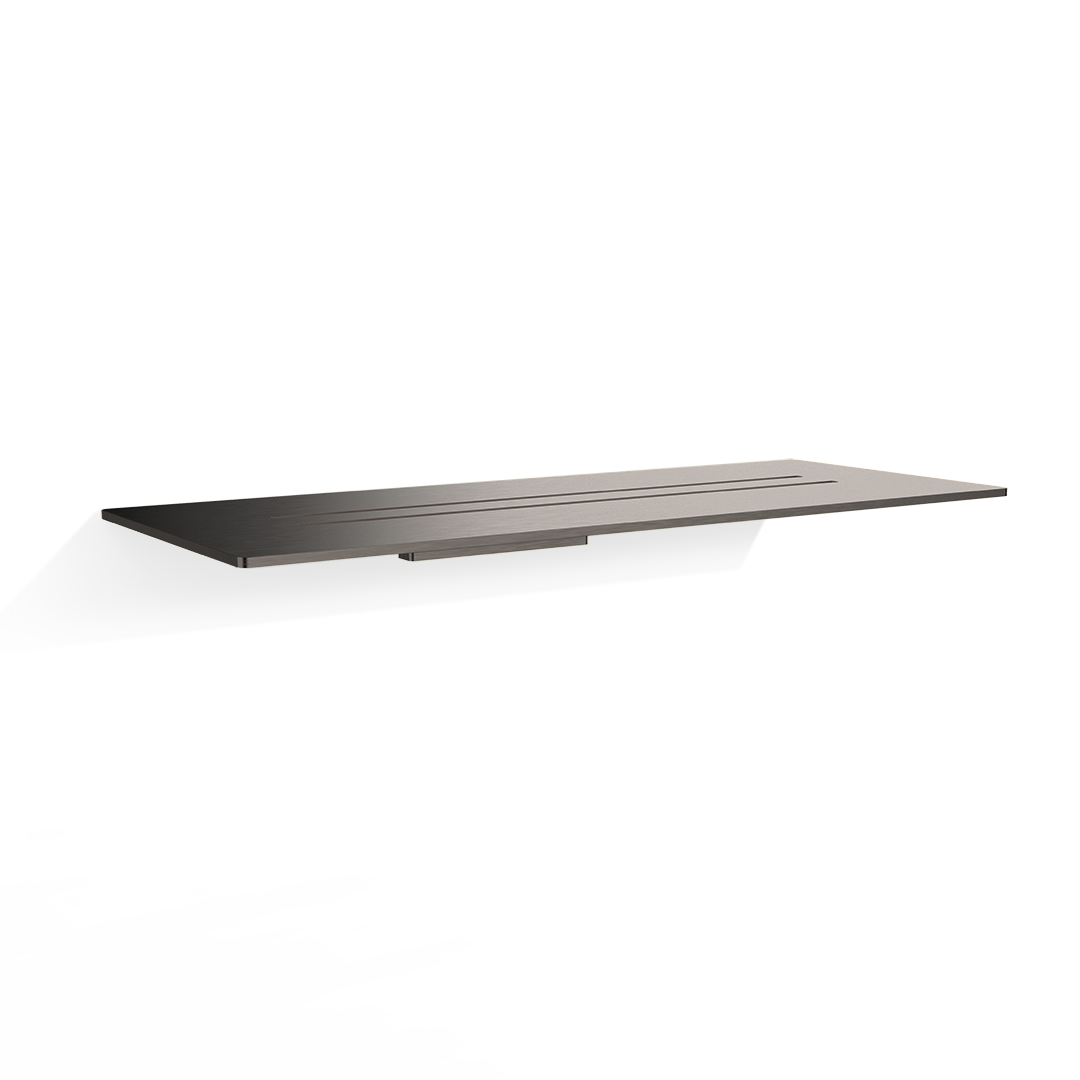 MK DA shower tray, Dark Metal Matt PVD, Decor Walther