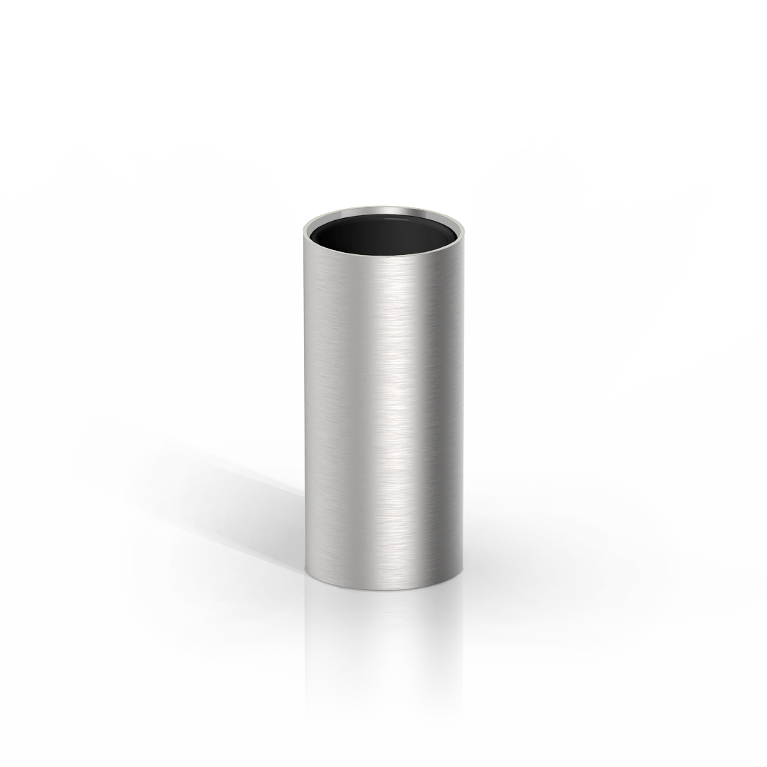 MK TEC SMB Tumbler, Stainless steel matt/Black, Decor Walther