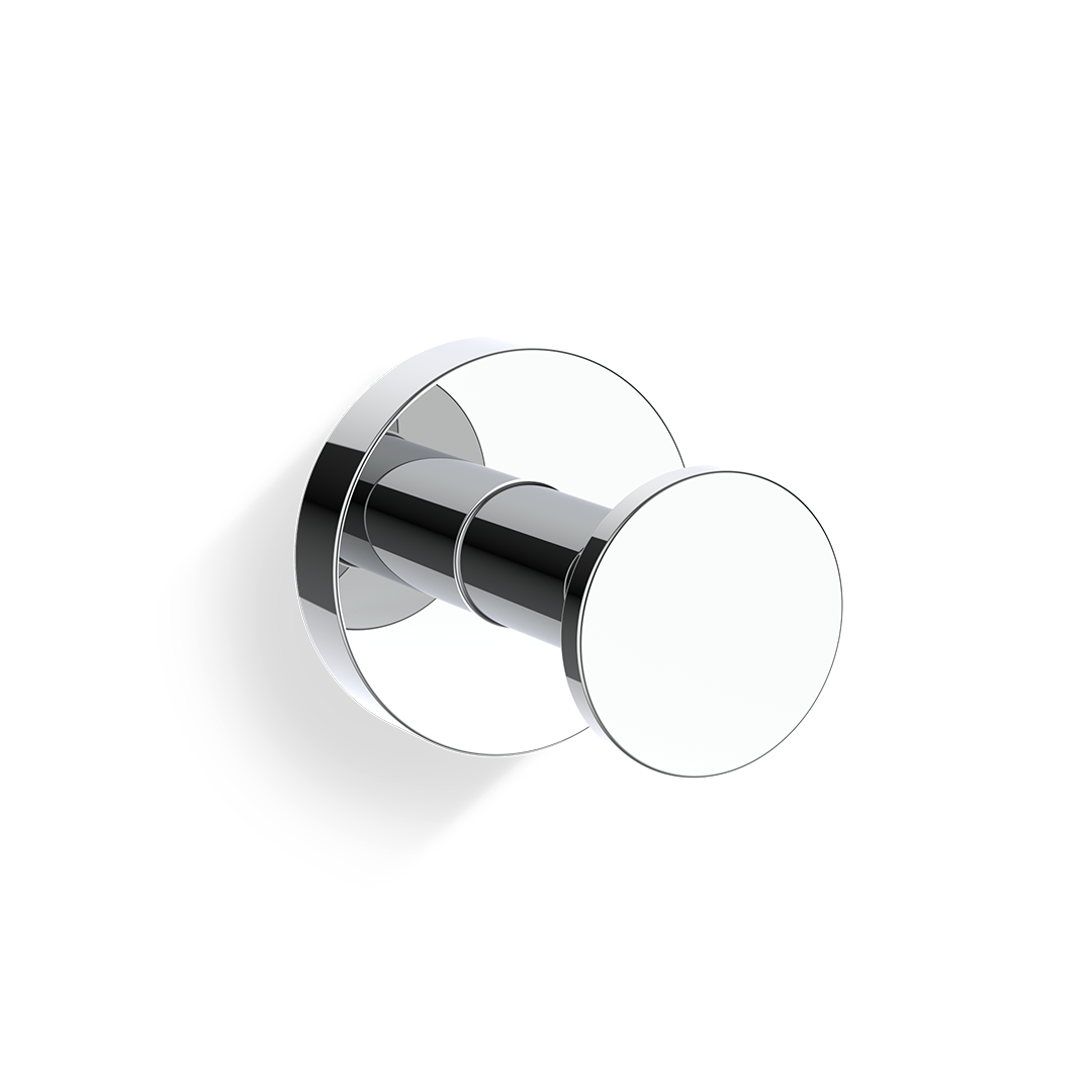 BA HAK4 BASIC Hook for bath robe, Chrome, Decor Walther