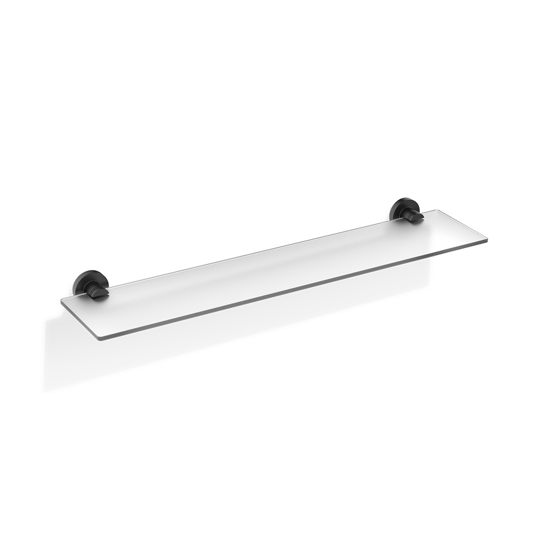 BA GLA60 BASIC Shelf 60 cm, Black matt, Decor Walther
