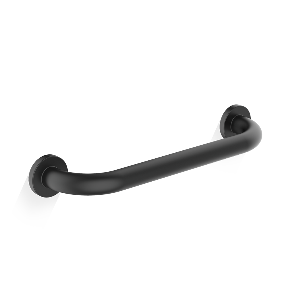 BA WGF BASIC Grab rail, Black matt, Decor Walther
