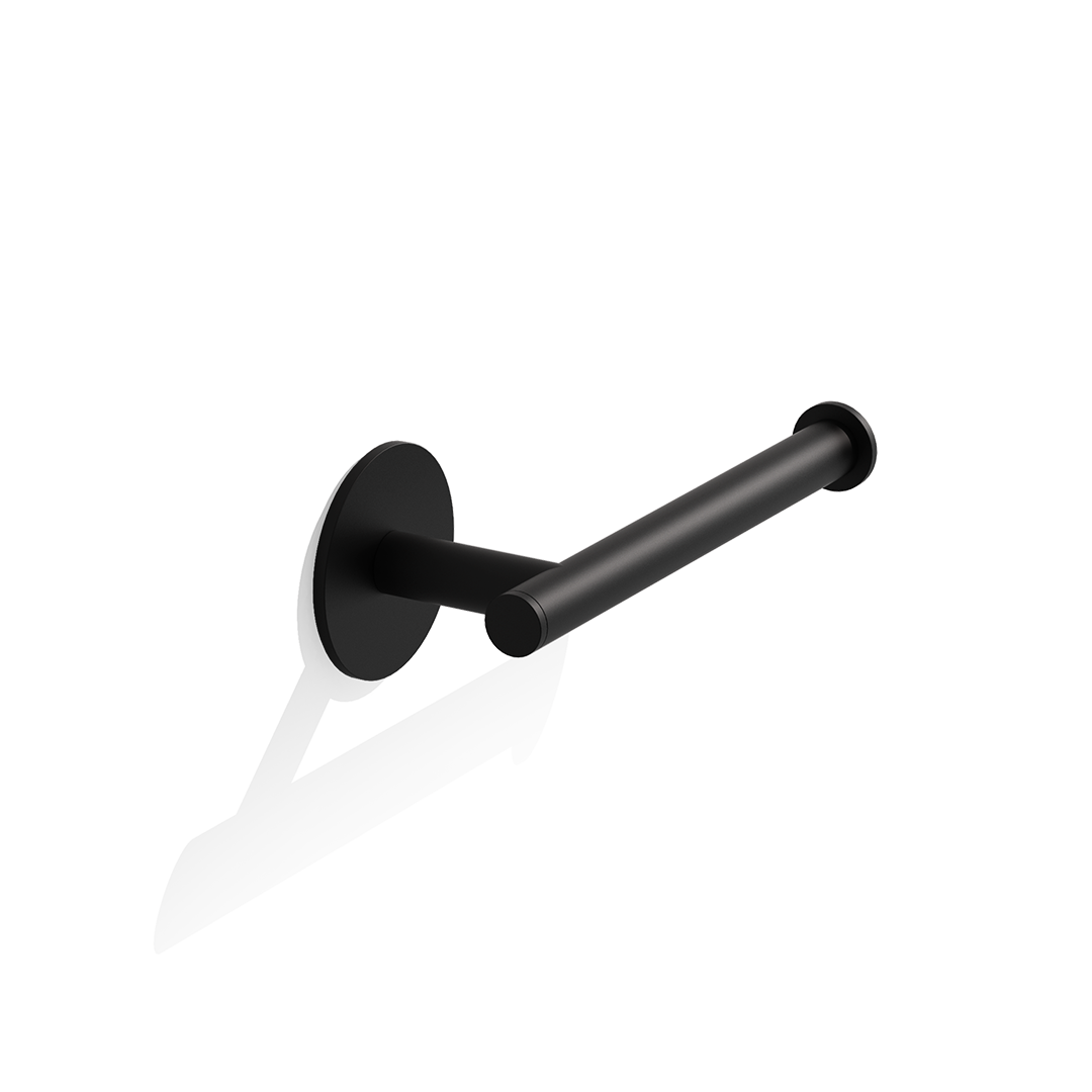 BA SK TPH1 BASIC Toilet paper holder, Black matt, Decor Walther