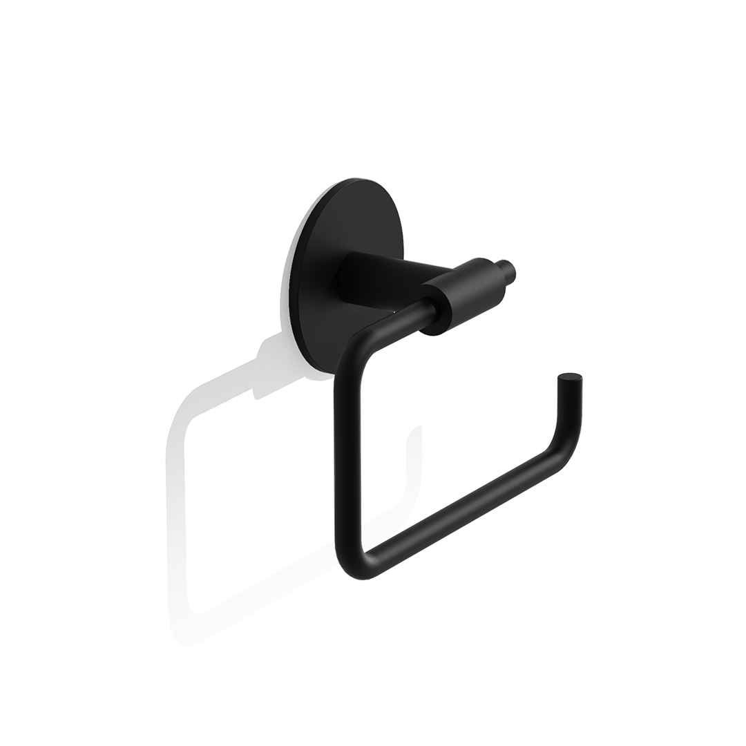 BA SK TPH3 BASIC Toilet paper holder, Black matt, Decor Walther